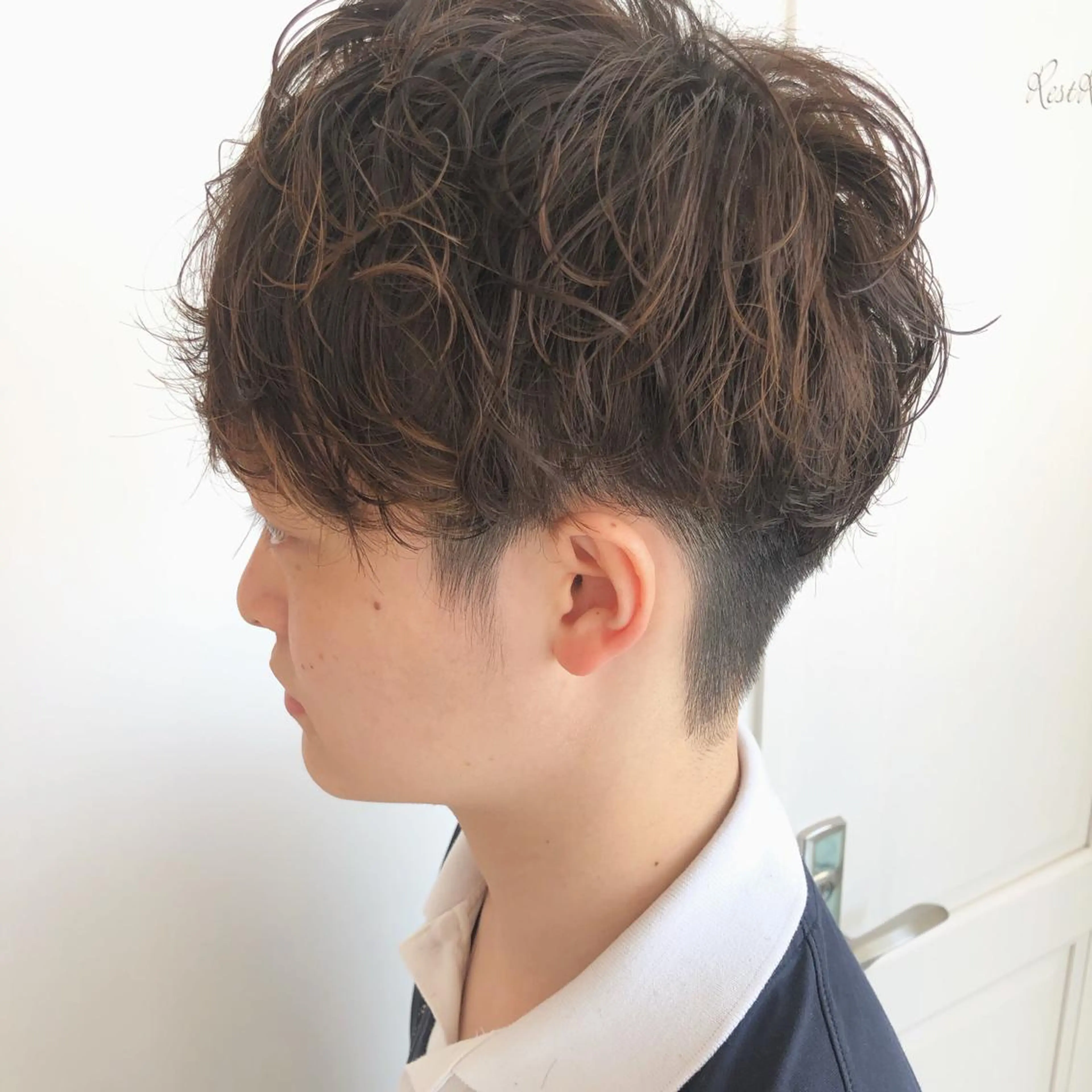 ショート パーマ 外国人風カラー カット パーマ ヤマモト マイのヘアスタイル