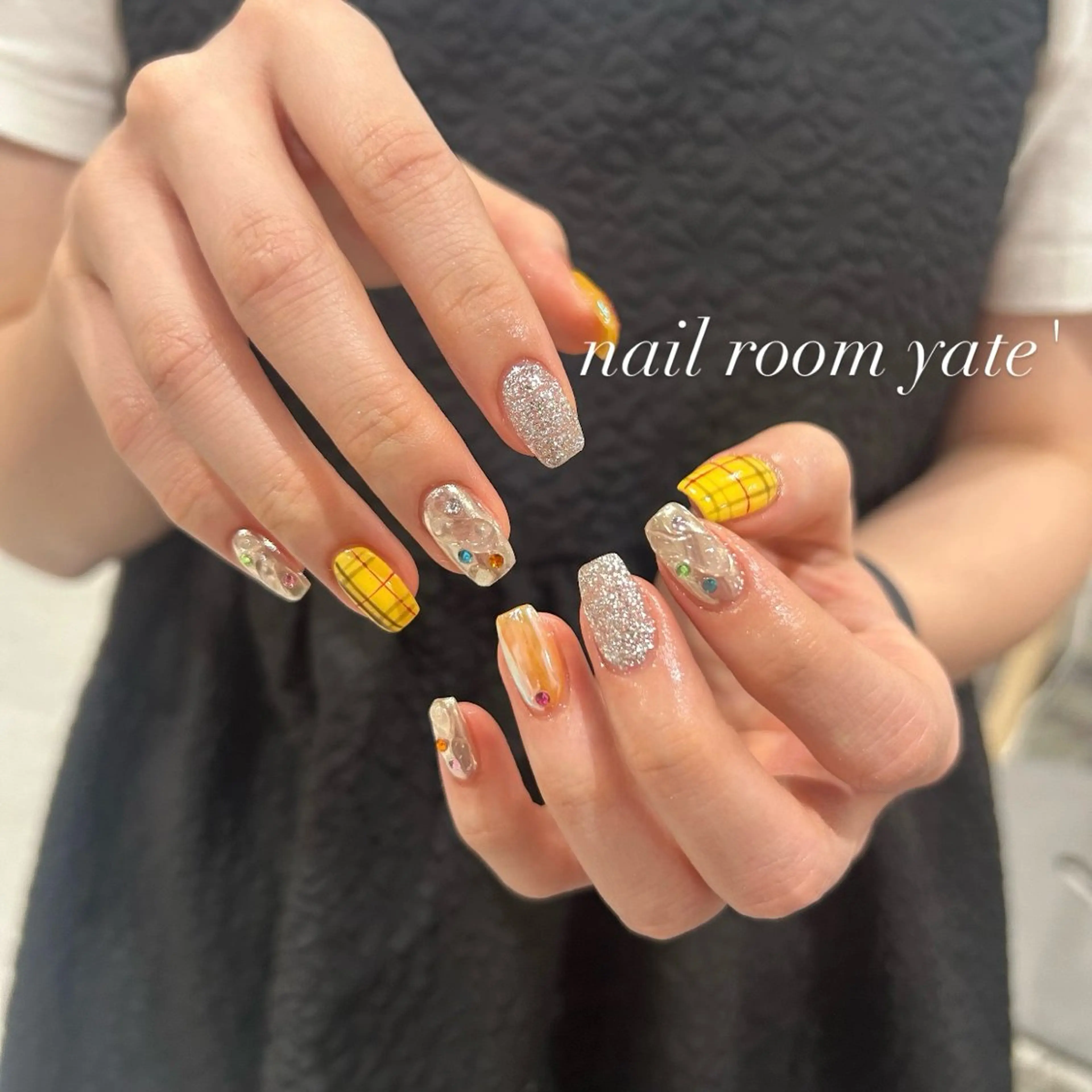 ネイル ハンドネイル yate' kumiのネイルデザイン