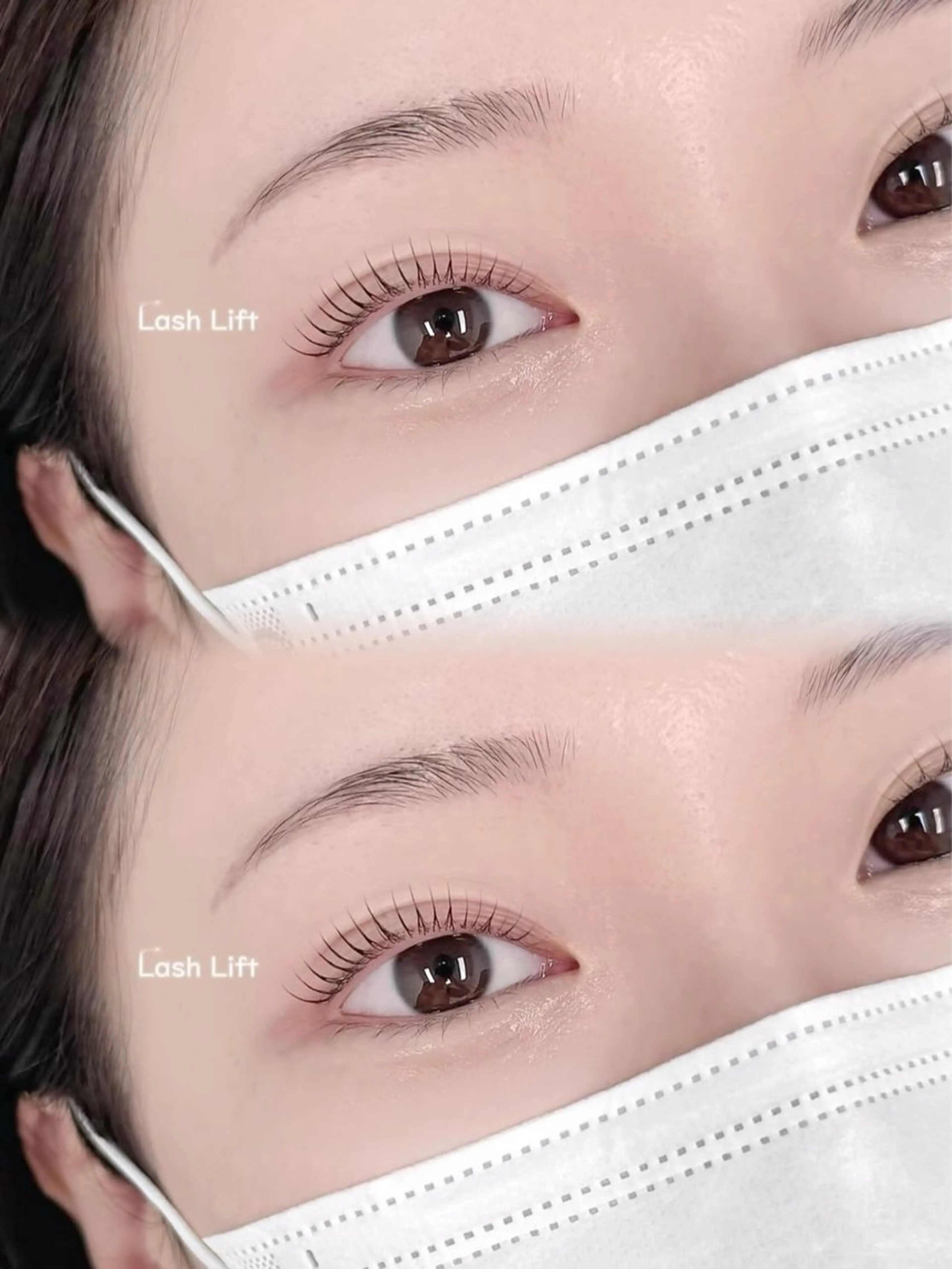 💕【人気急上昇】似合わせ韓国まつ毛パーマ✨自然な束感で品良く盛れ 新規¥4000 透明感束感コーティングの写真