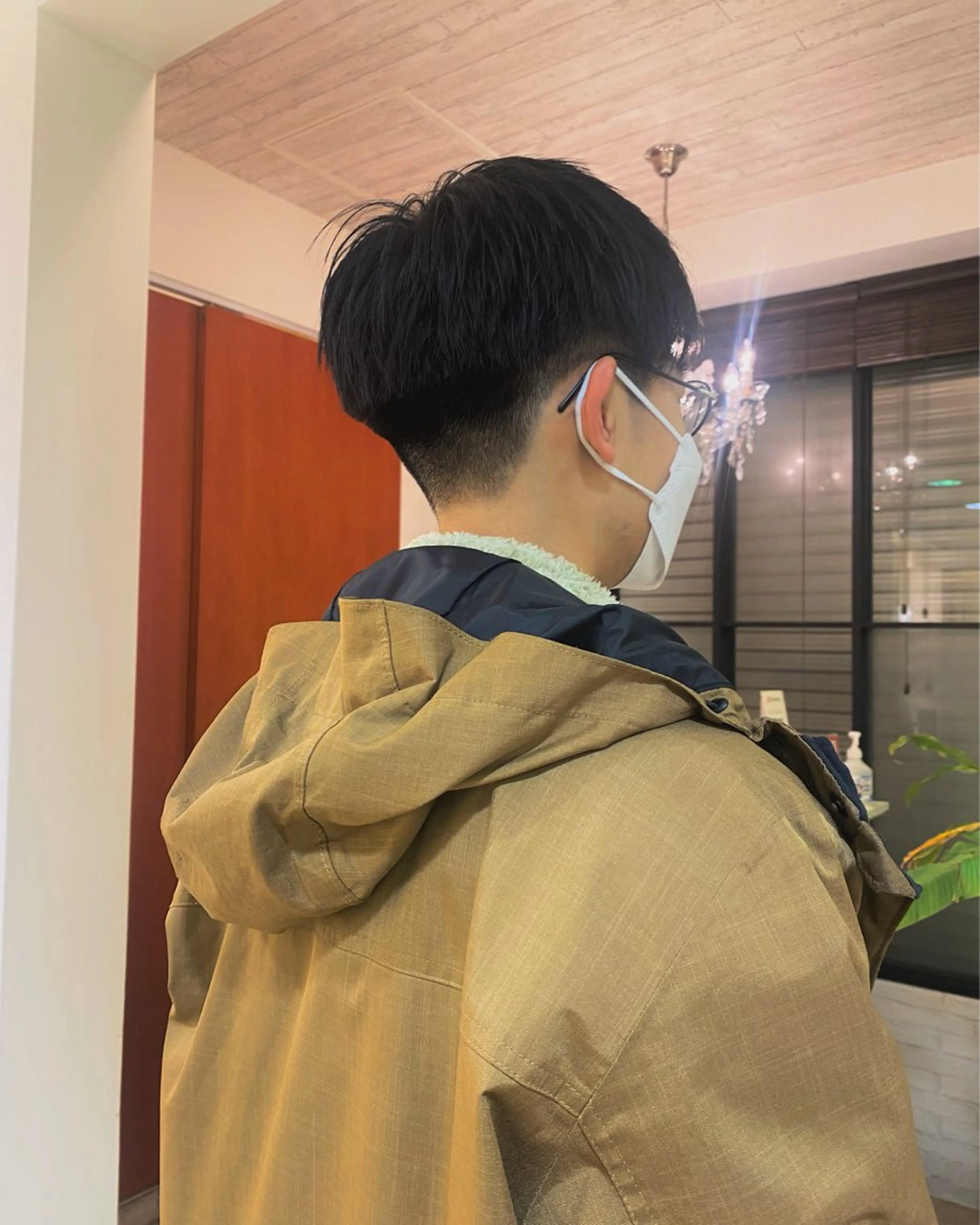 ショート メンズ フェードカット Fuse所属・Hana ⭐️カラーモデル募集のヘアスタイル