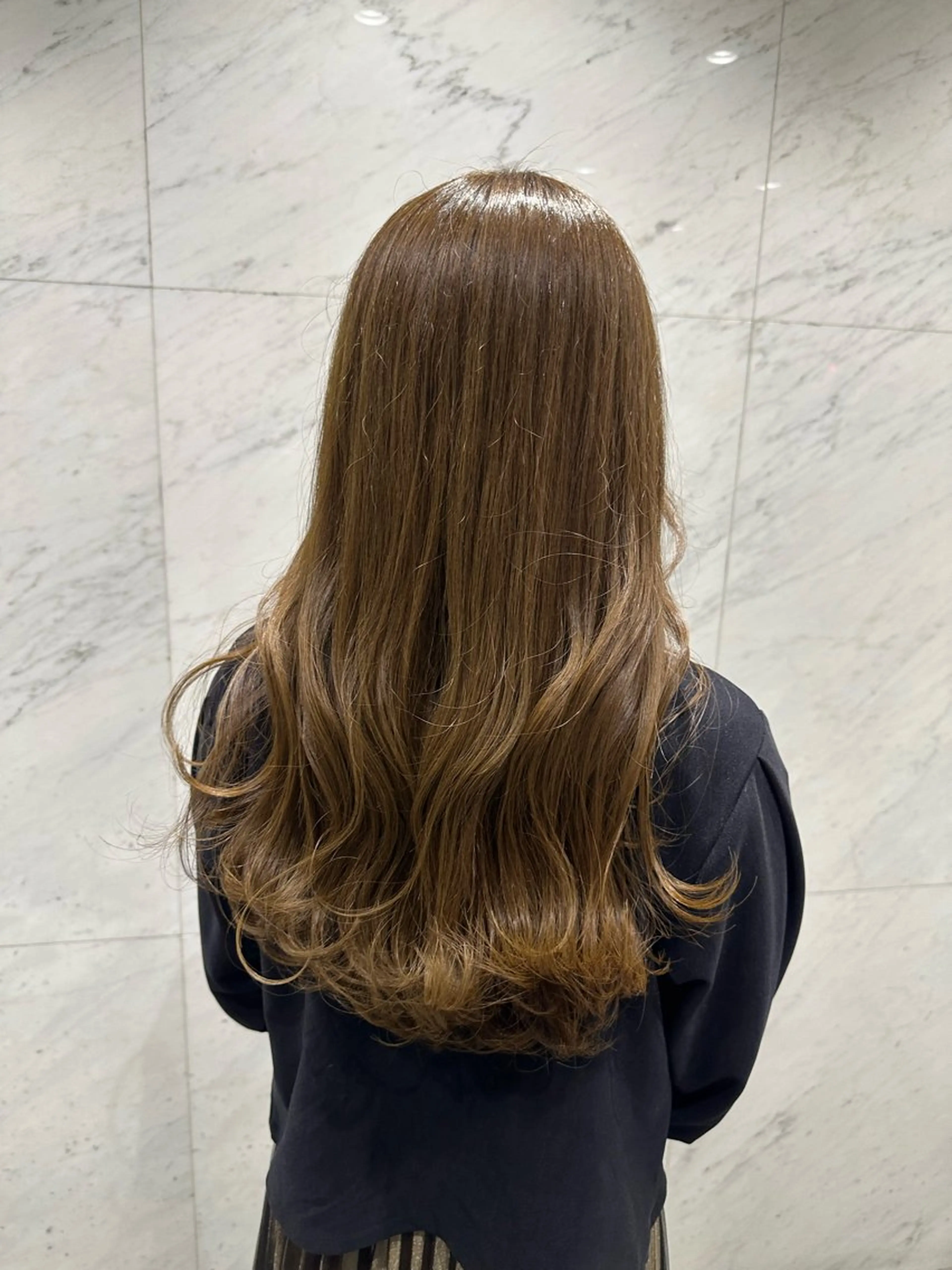 ロング カラー カット ヘアカラー トリートメント Bei Licoldo.Atole【ベイ リコルド アトリ】所属・古田 昂也のヘアスタイル