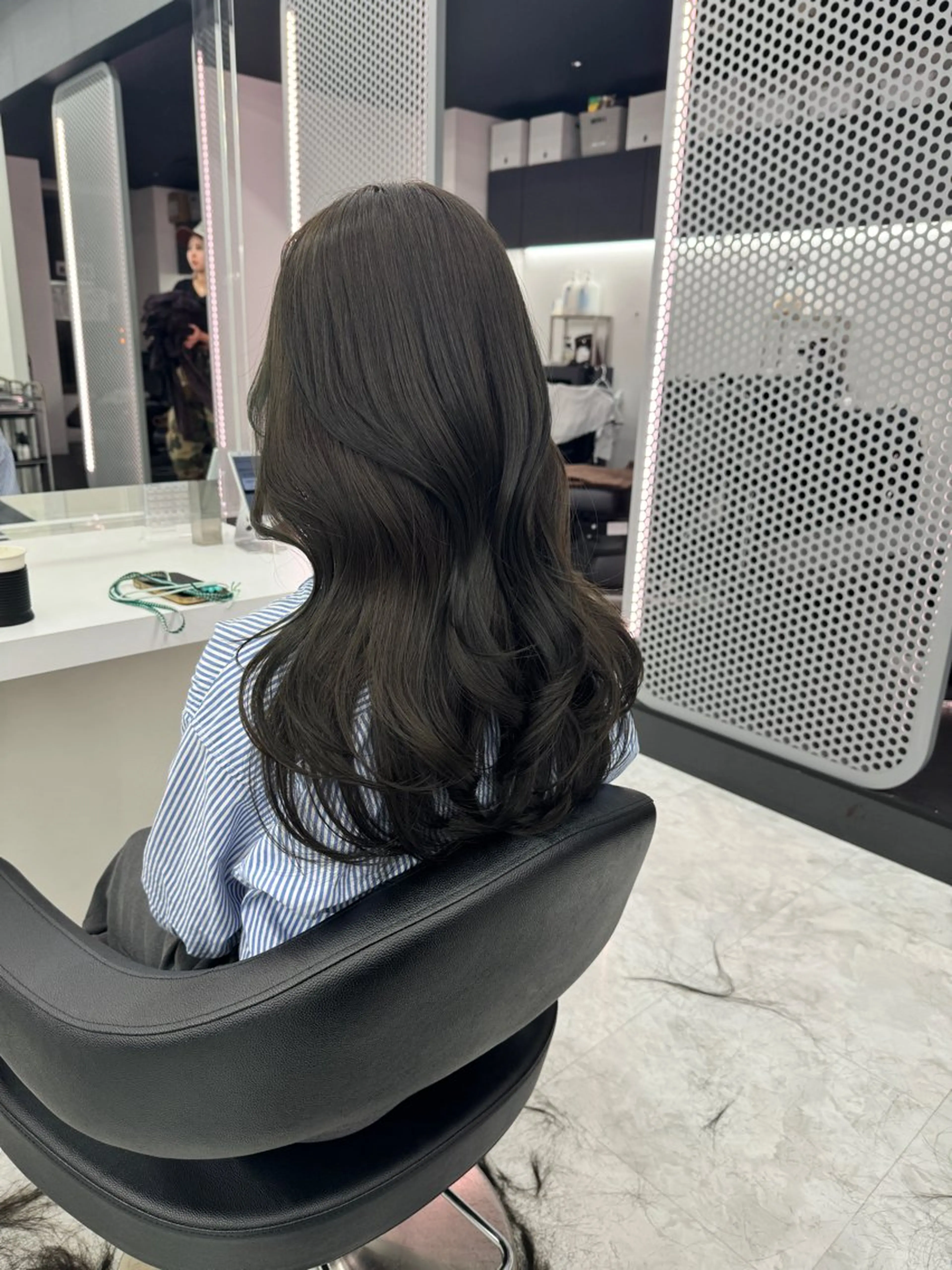 ロング カラー カット ヘアカラー ヘッドスパ ヘアセット 💖透明感カラー＆暗 髪専門💖Akariのヘアスタイル