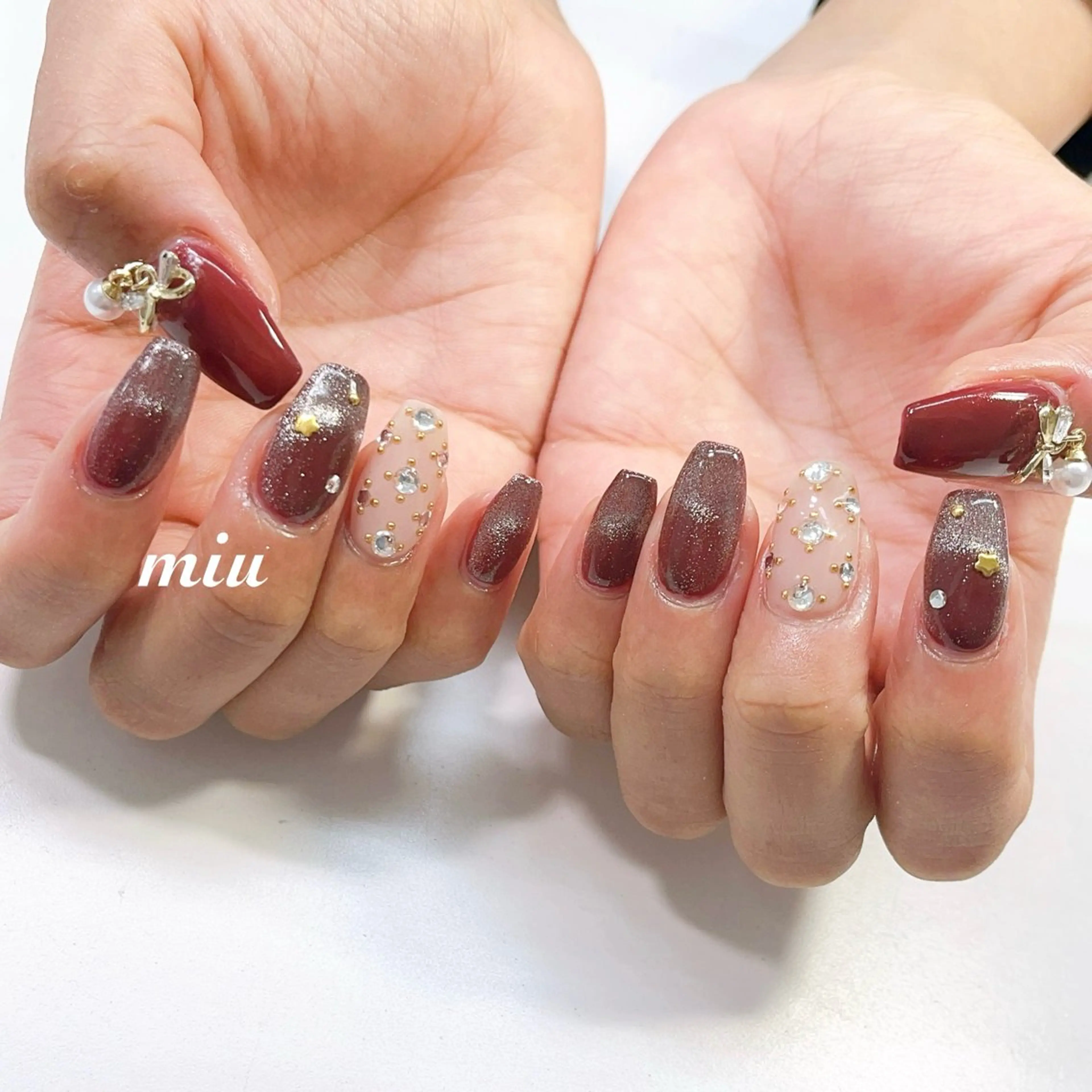 ネイル ハンドネイル miu nail 🐾Mihoのネイルデザイン