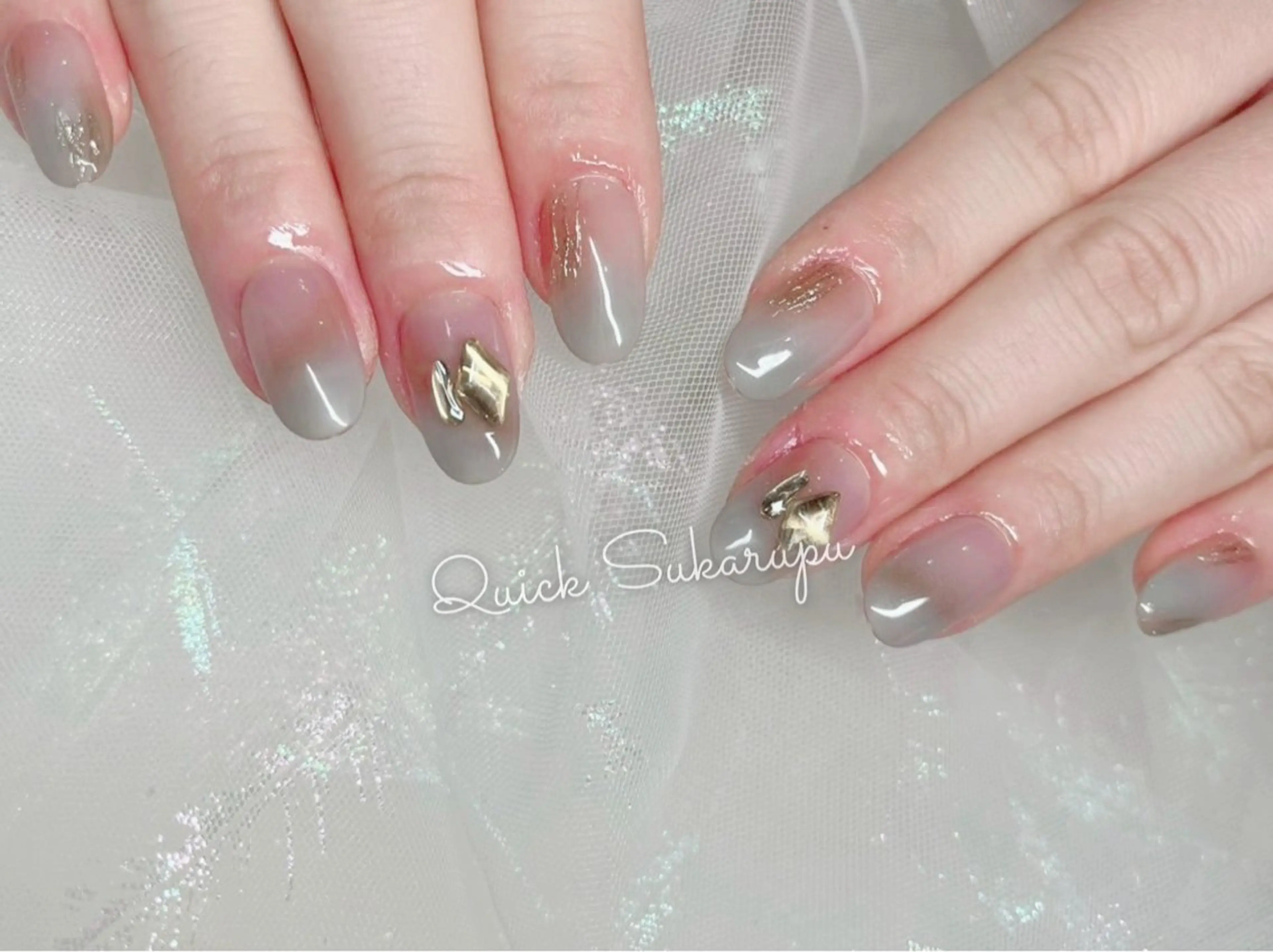 ショート ハンドネイル Quick Sukarupu 高田馬場店所属・Quick Sukarupuのネイルデザイン