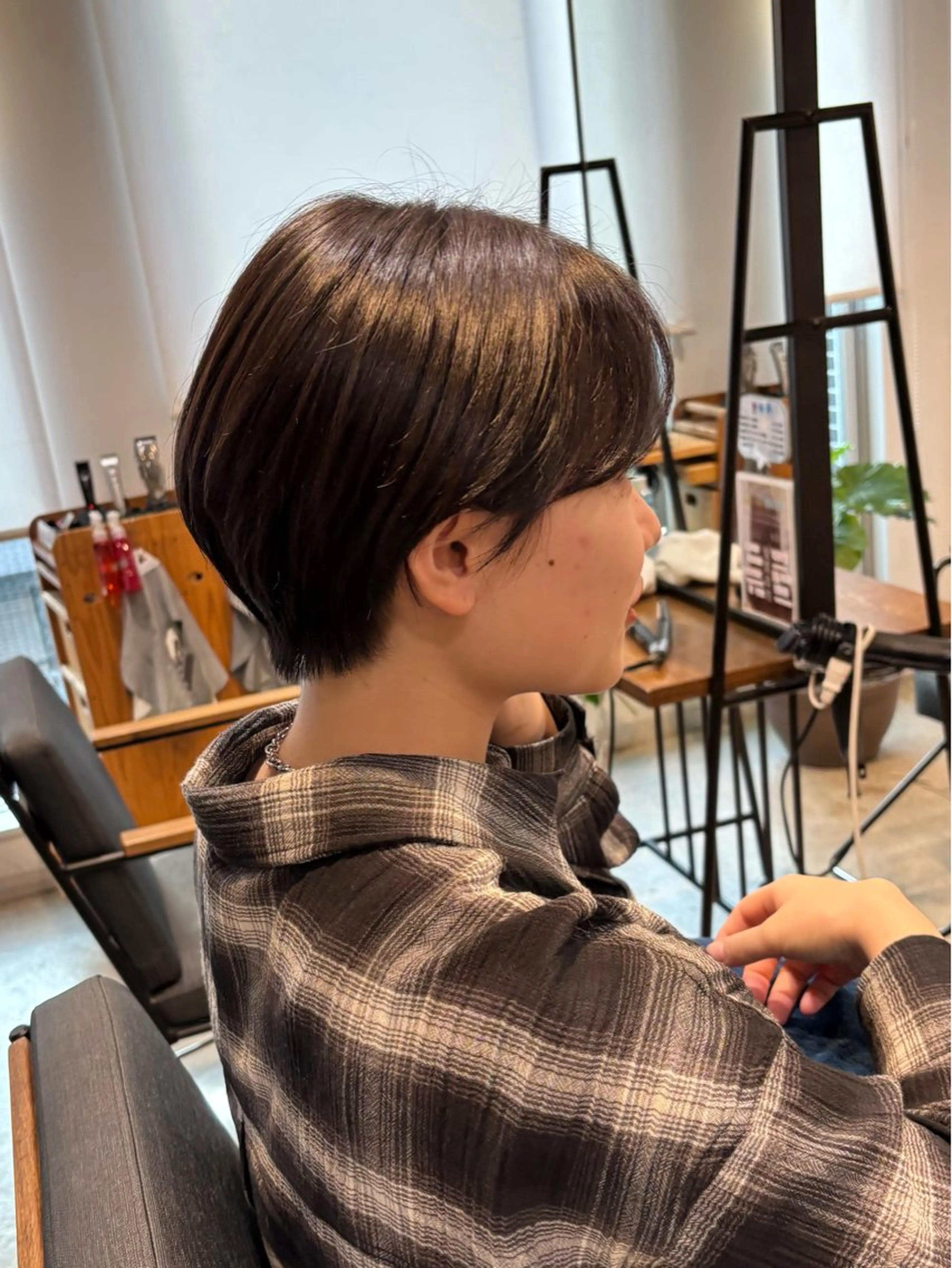 ショート ショートヘア カット トリートメント 艶カラー🌙ショート /ボブ/小由葵のヘアスタイル