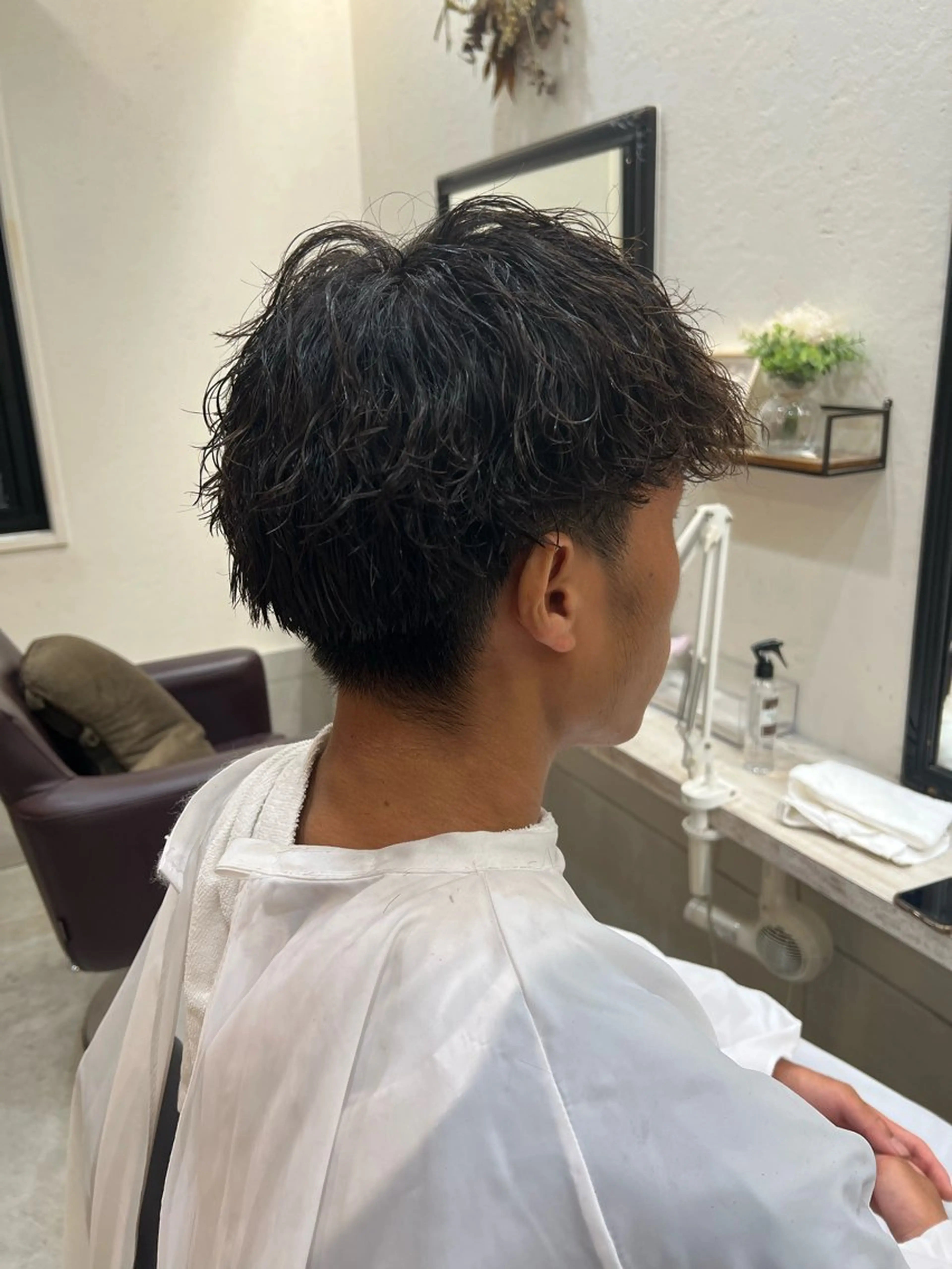 パーマ メンズ 🌱ブリーチカラー しばただいき🌱のヘアスタイル