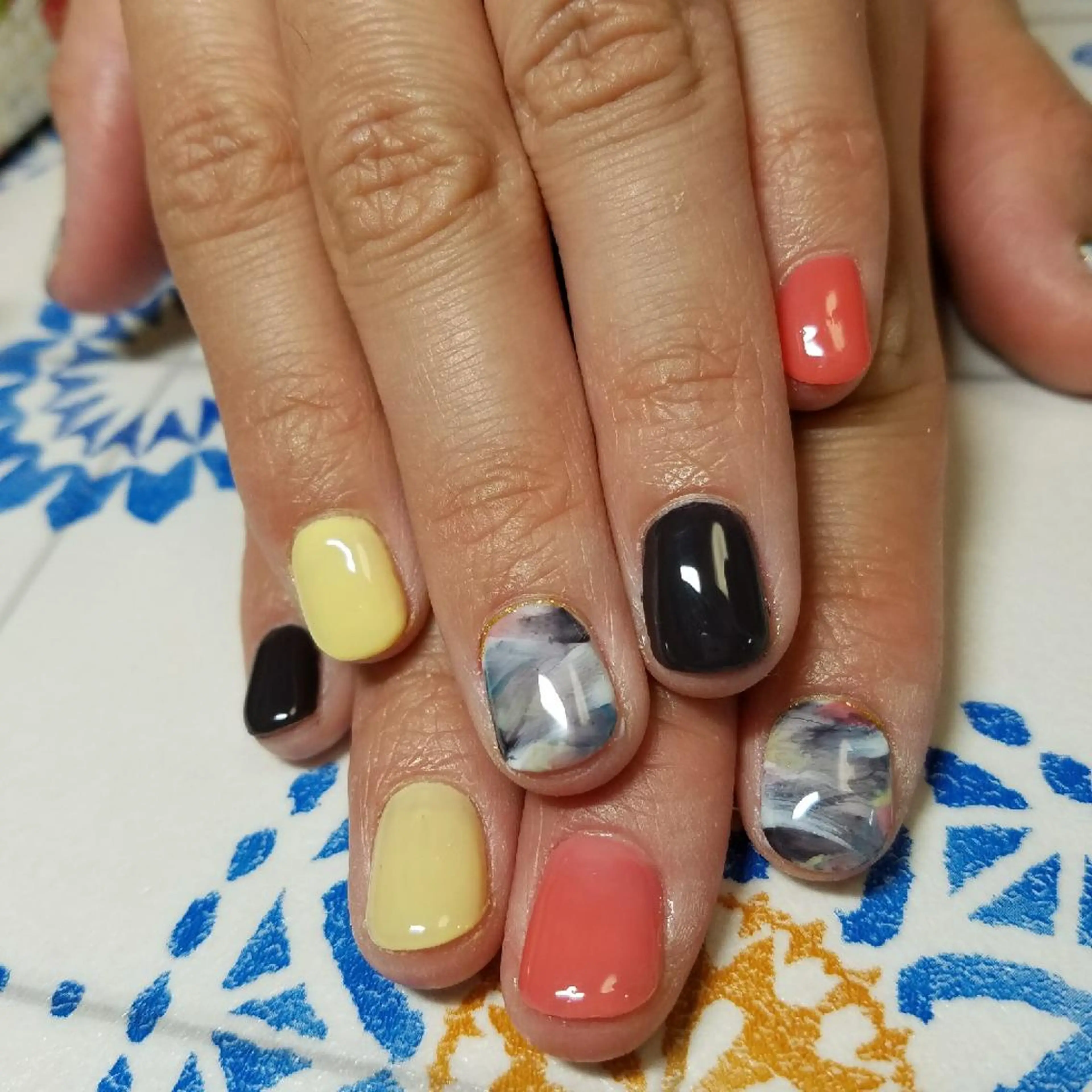ネイル アートネイル ワンカラーネイル nail yu-joy所属・yuu -joynailのネイルデザイン
