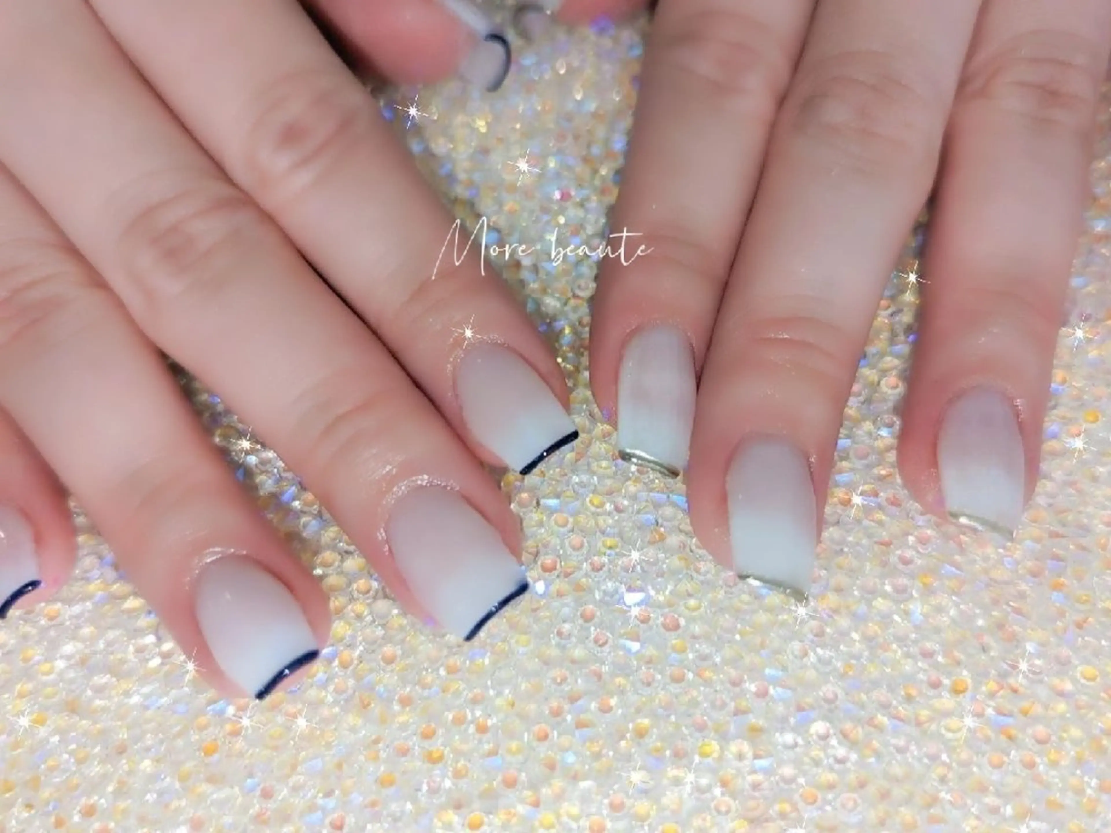 ネイル 桜ネイル 長さ出し ジェルネイル ハート 韓国ネイル ハンドネイル I LOVE ME NAIL.｡.:*♡のネイルデザイン