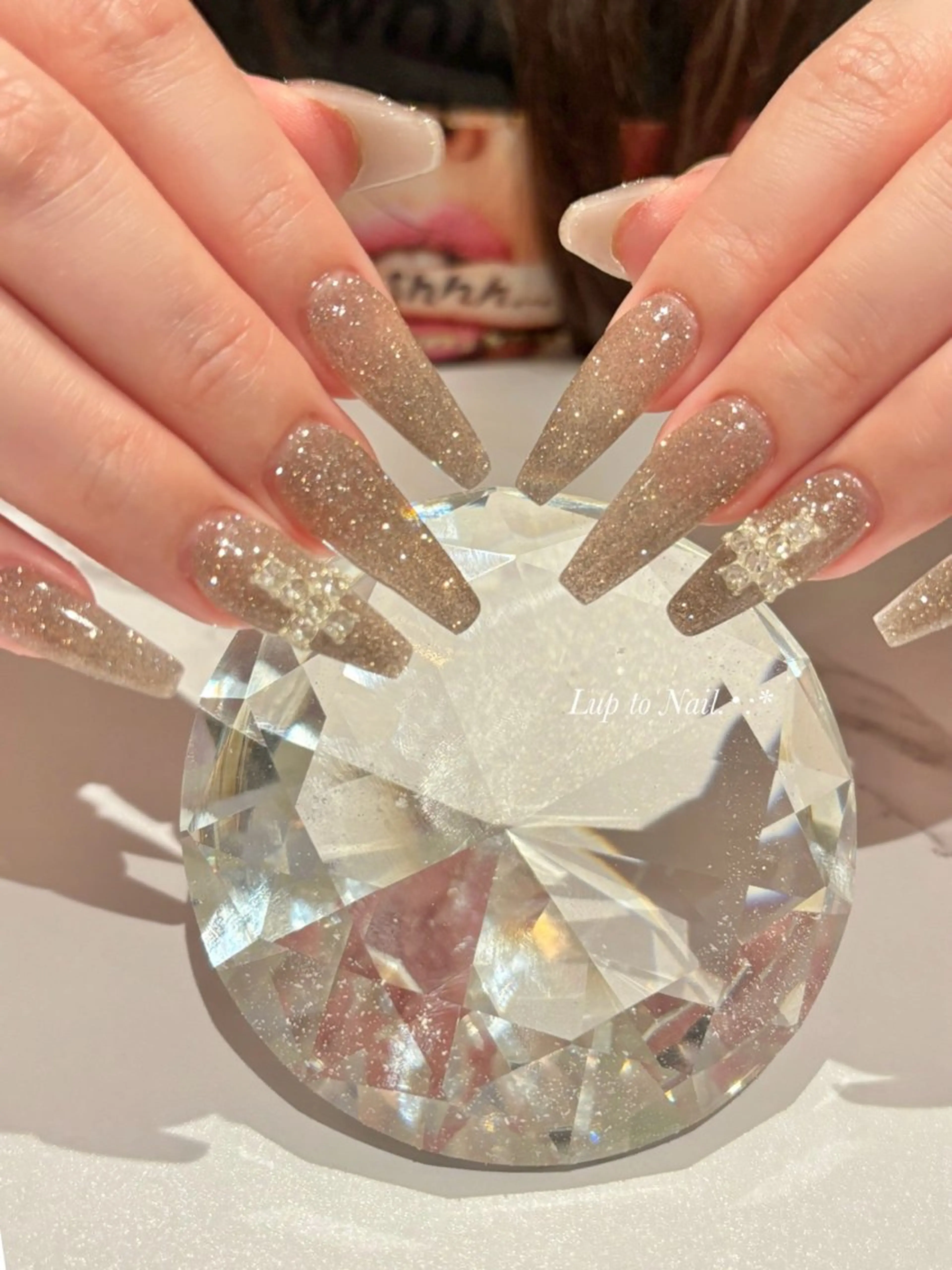 ネイル 春ネイル ハンドネイル Lupto　Nail 【リップトゥネイル】のネイルデザイン