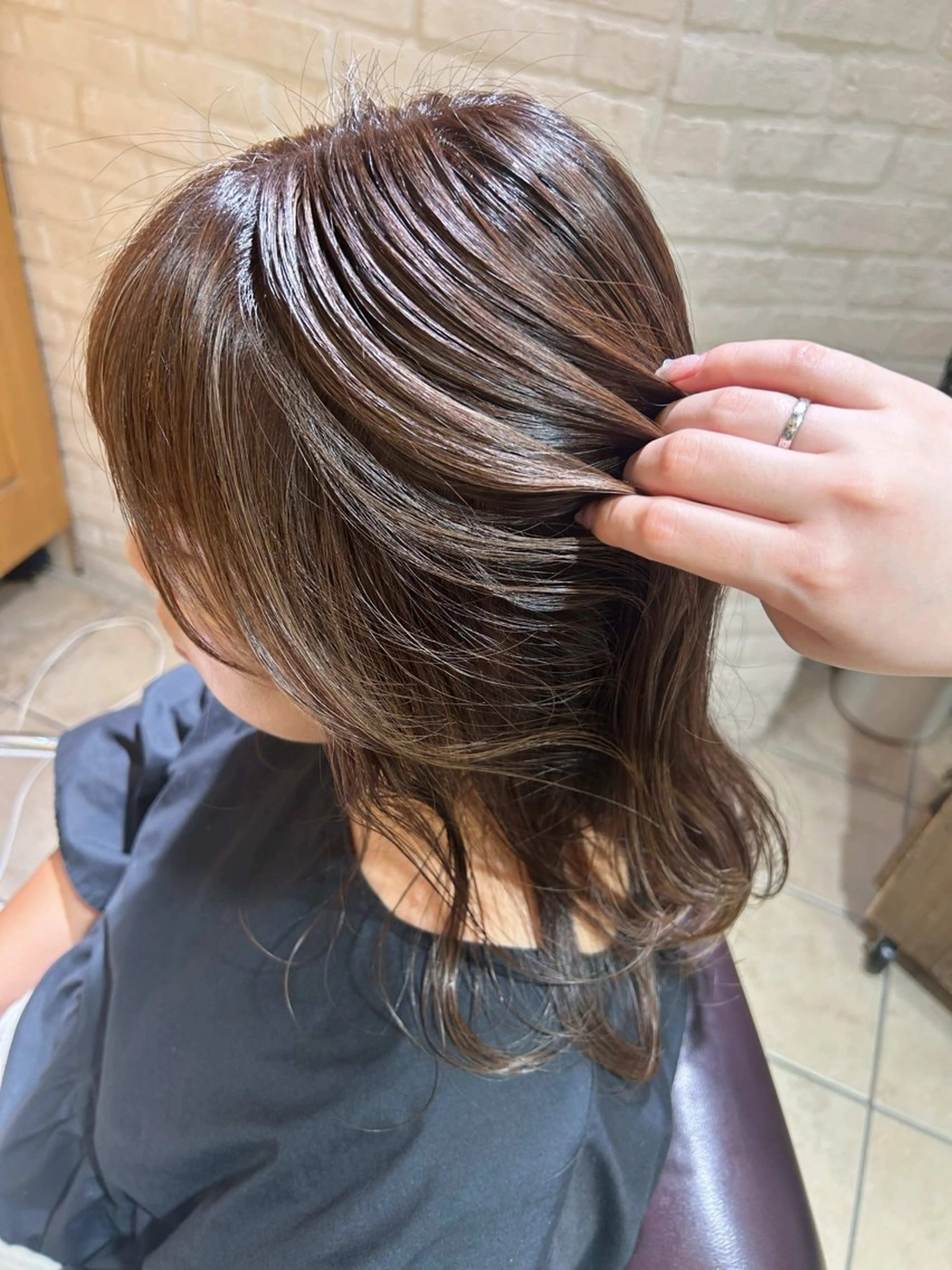 カラー ヘアカラー momoha 『モテヘア🍓』のヘアスタイル