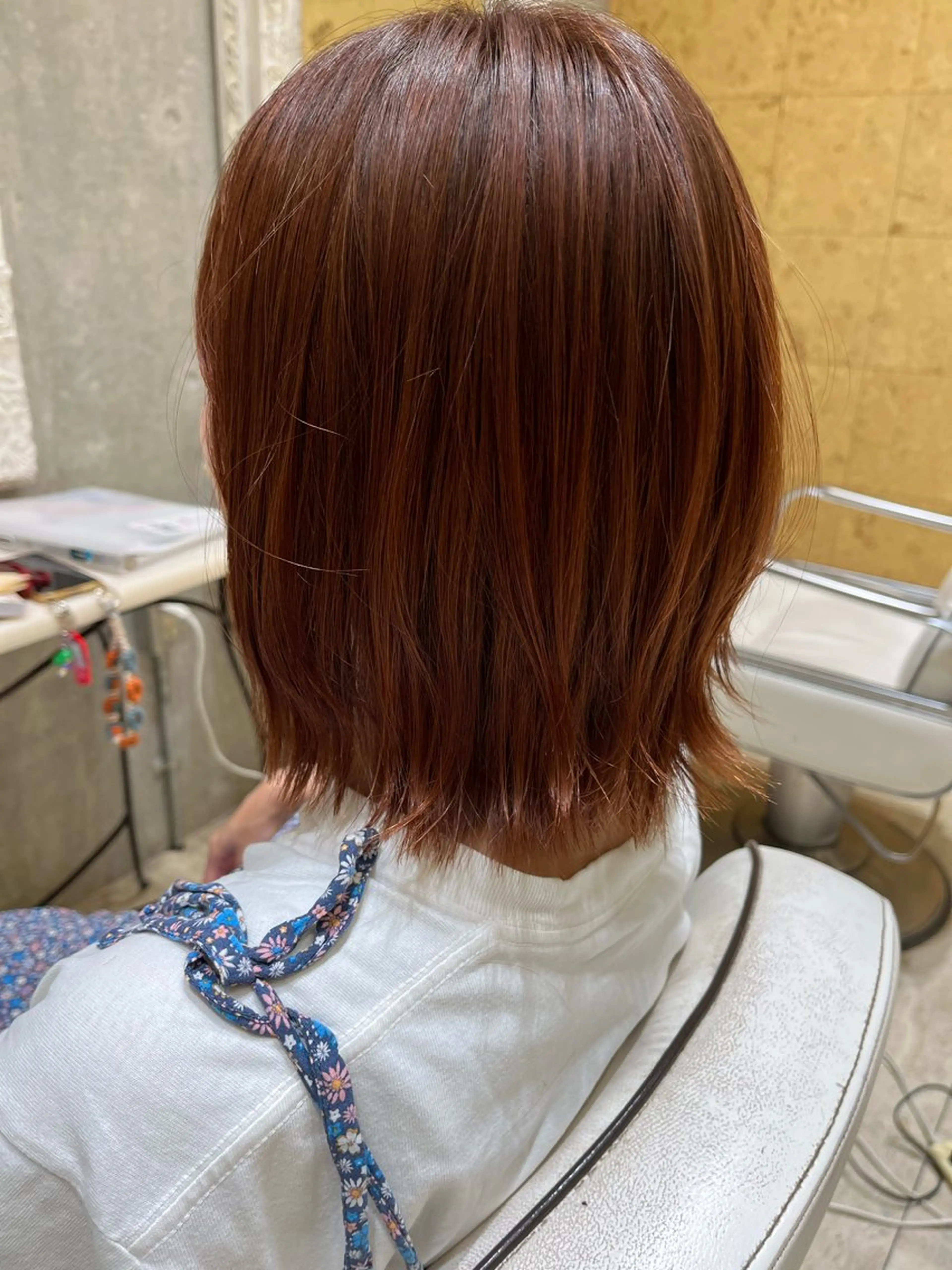 ミディアム カット ヘアカラー オブヘア　ウエスト店所属・鈴木 夏季/メンズのヘアスタイル