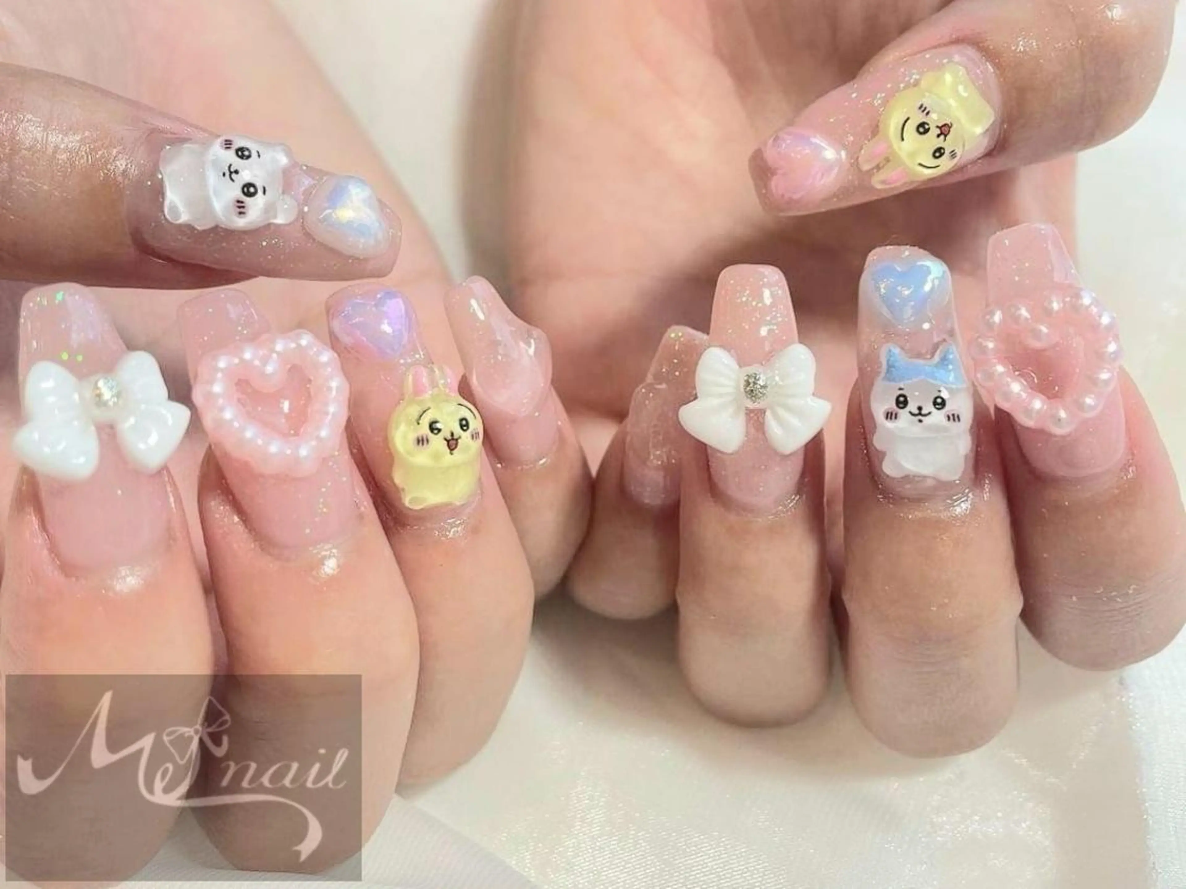 ネイル 🤍POP可愛い🧸 Menailのネイルデザイン