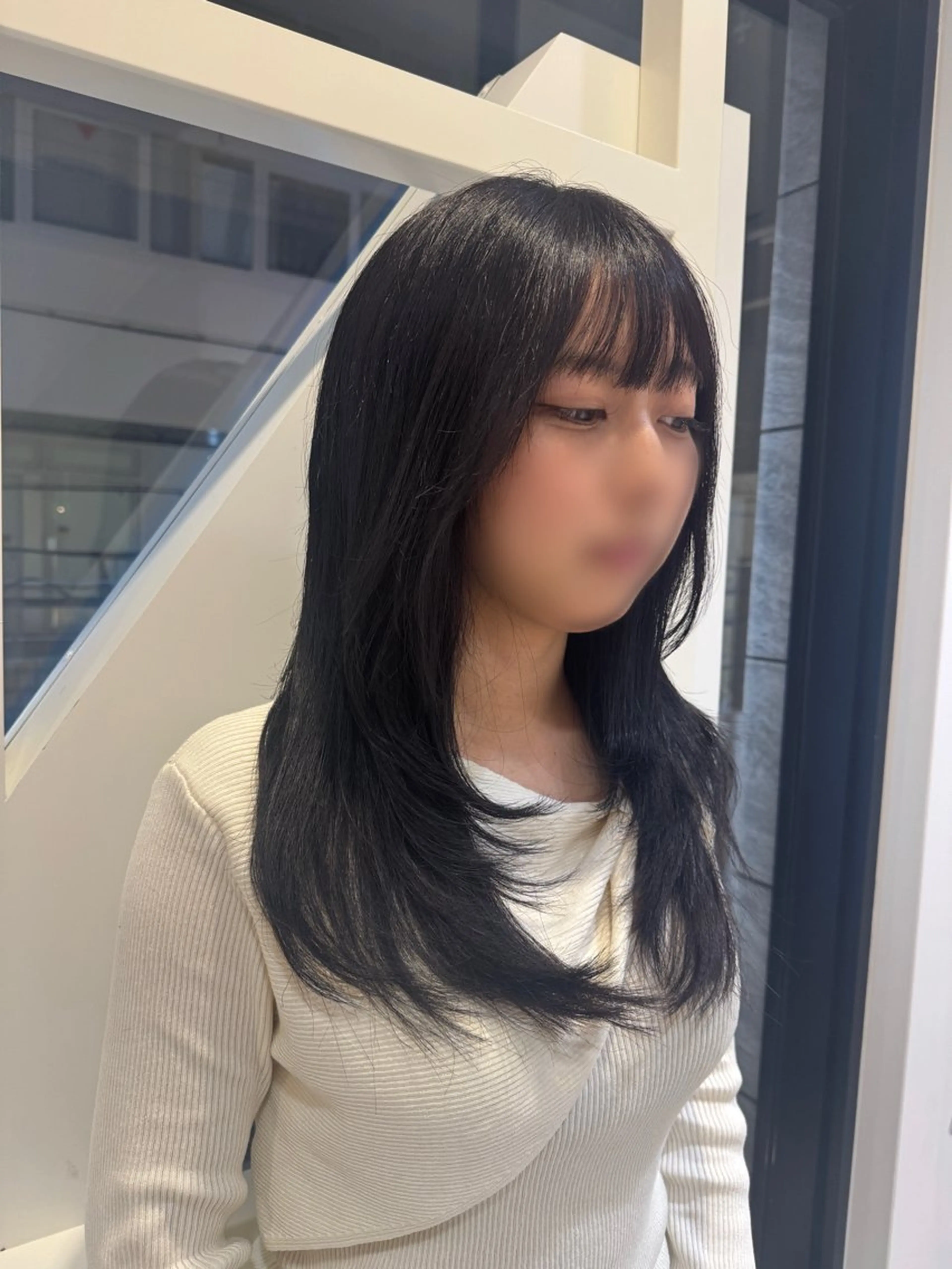 ロング カラー カット ヘアカラー レイヤー/ウルフカッ ト/𝓡𝓲𝓷🍎のヘアスタイル