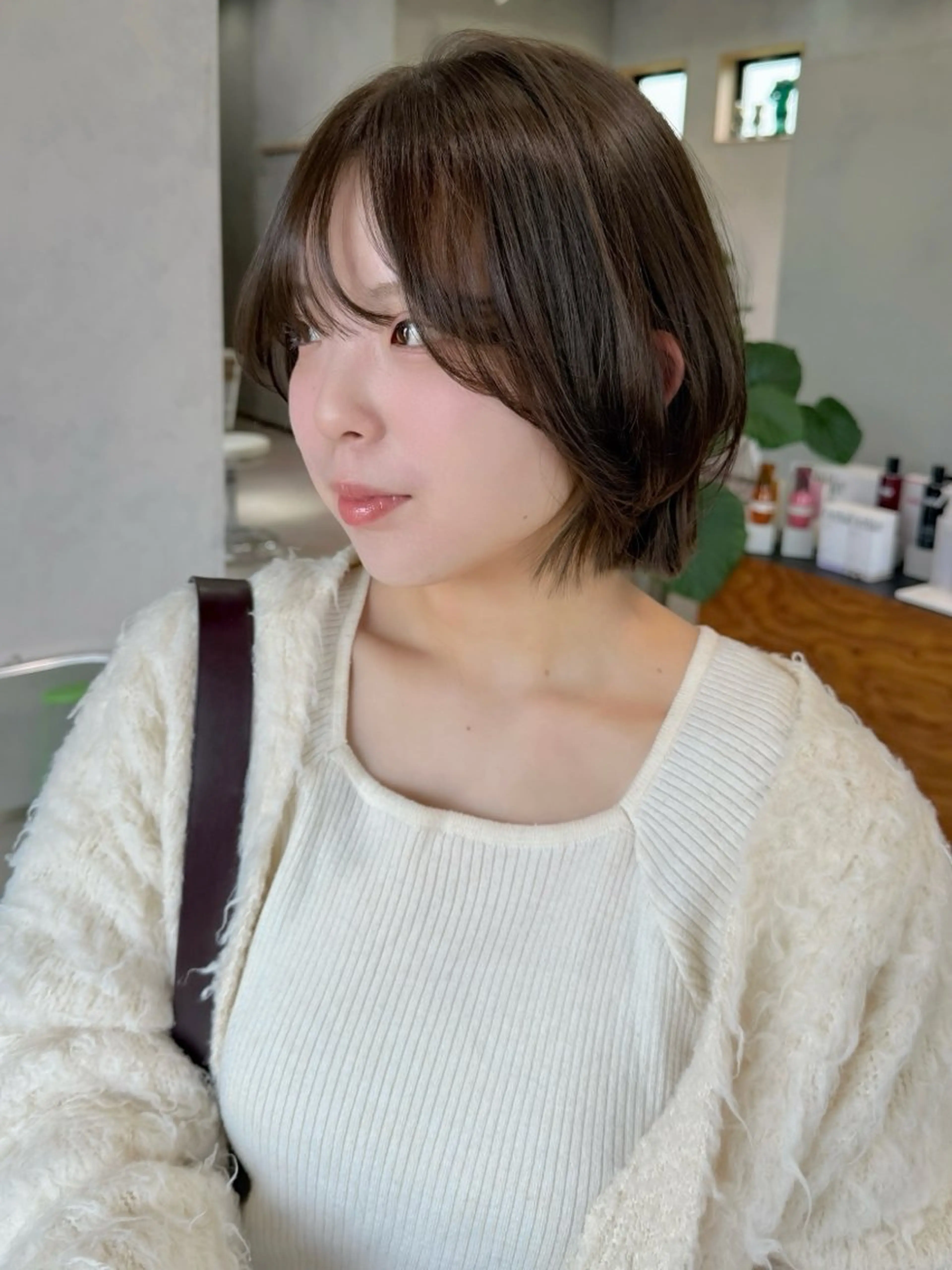 ショート le'a所属・谷町/Le'a /竹原しおなのヘアスタイル