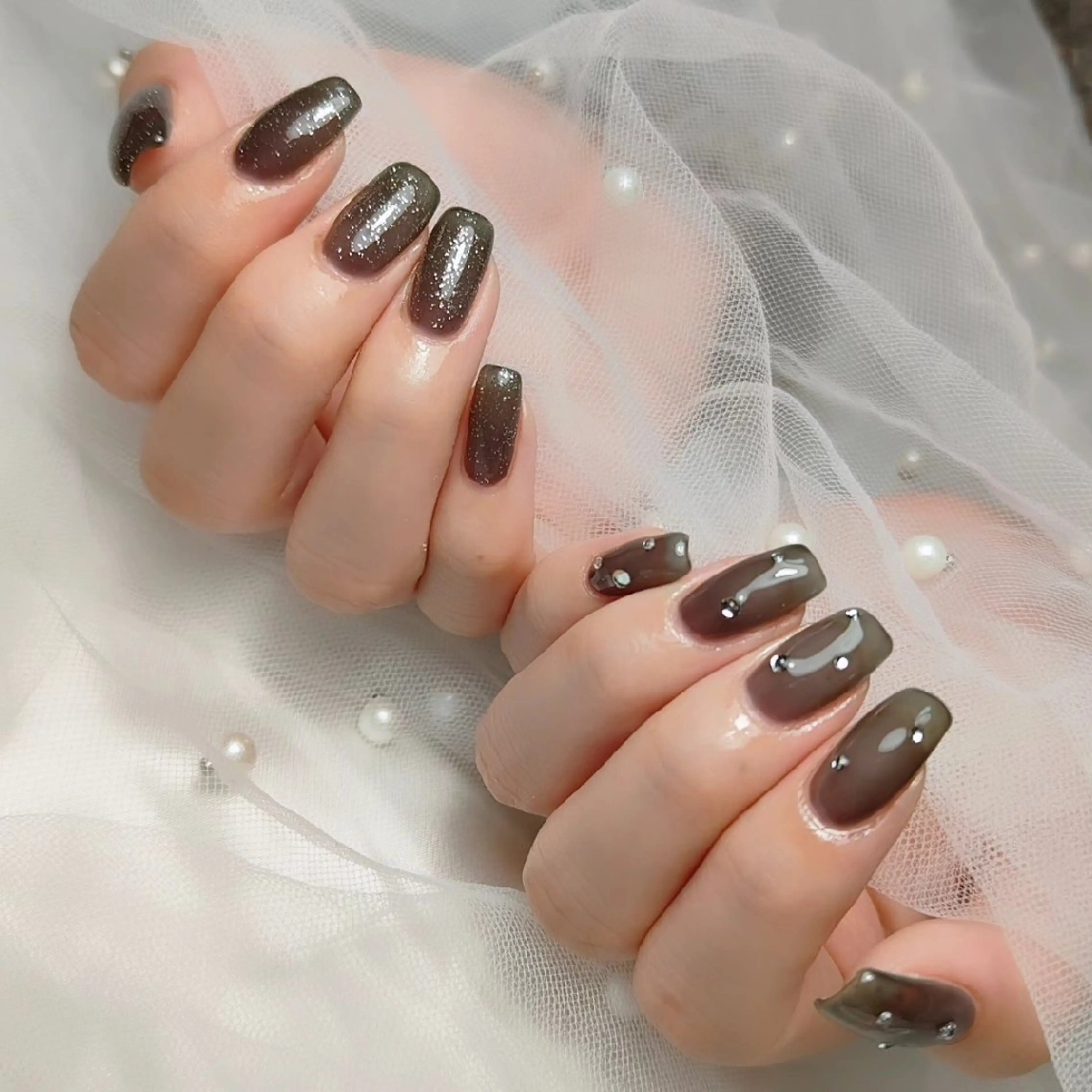 ネイル ハンドネイル CLEAR NAILのネイルデザイン