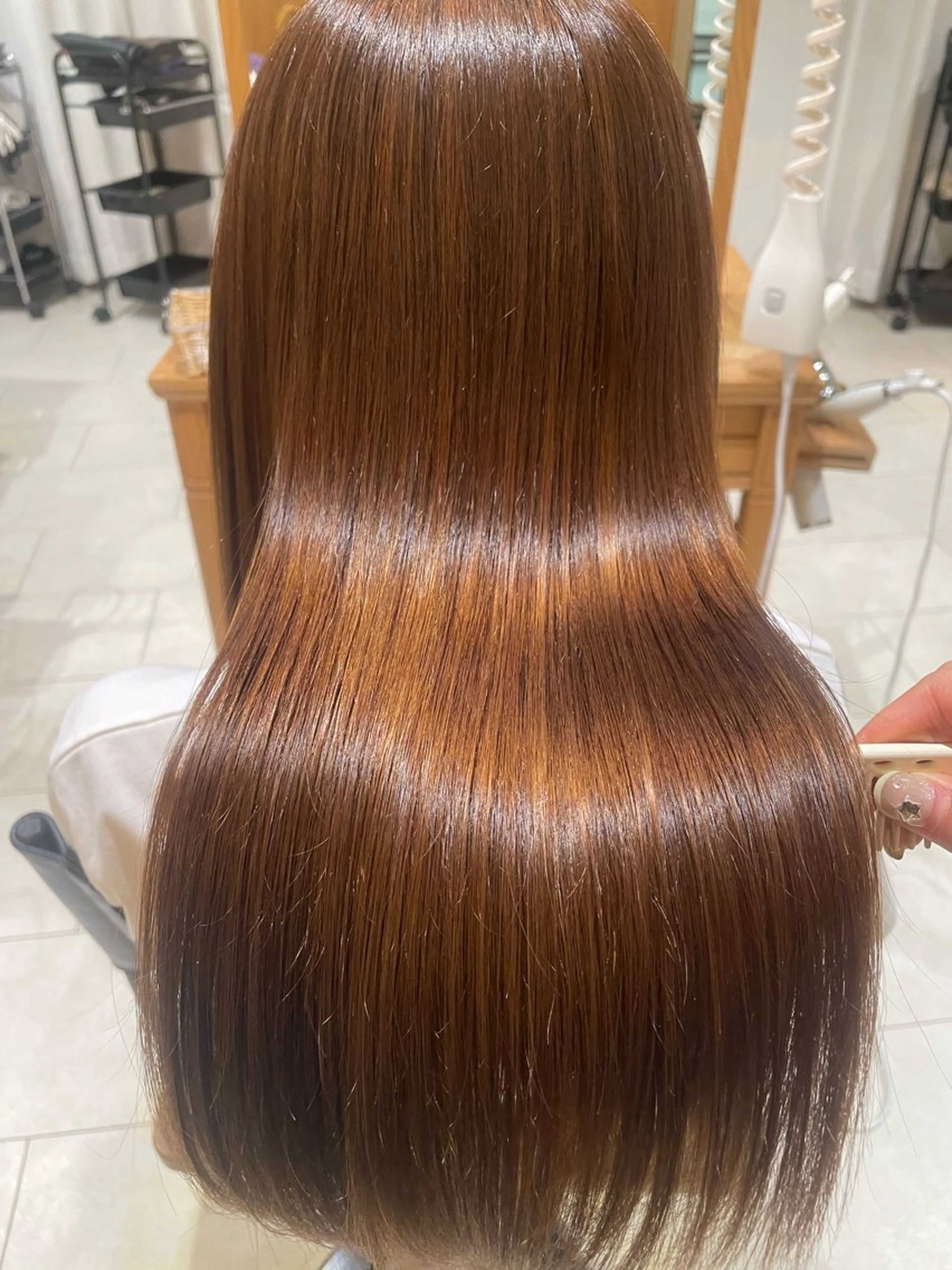 ロング トリートメント オオトミ ホノカのヘアスタイル