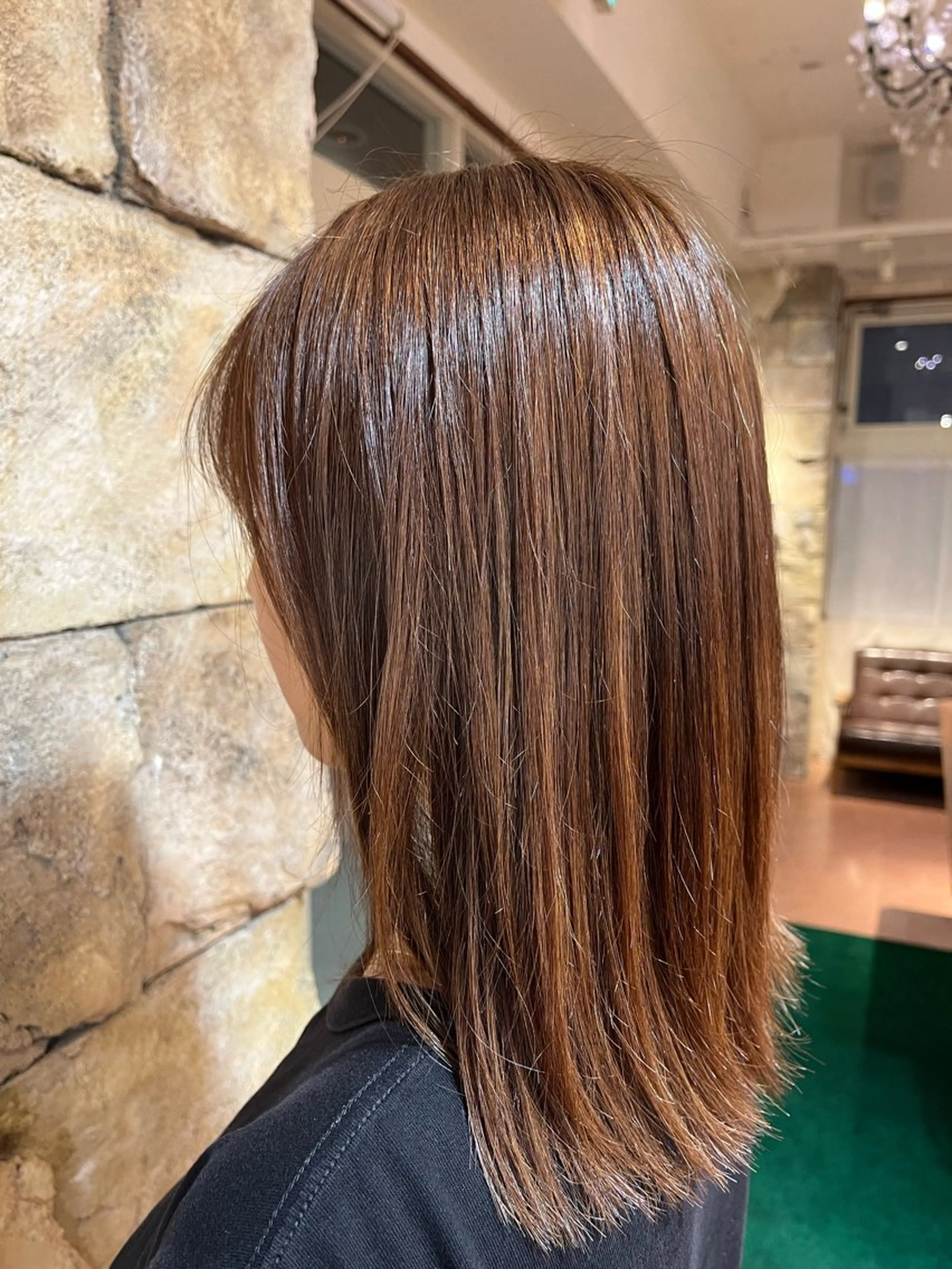 カラー ベージュカラー ブリーチ ブリーチなしカラー 🌈鈴木 星凪🌈のヘアスタイル