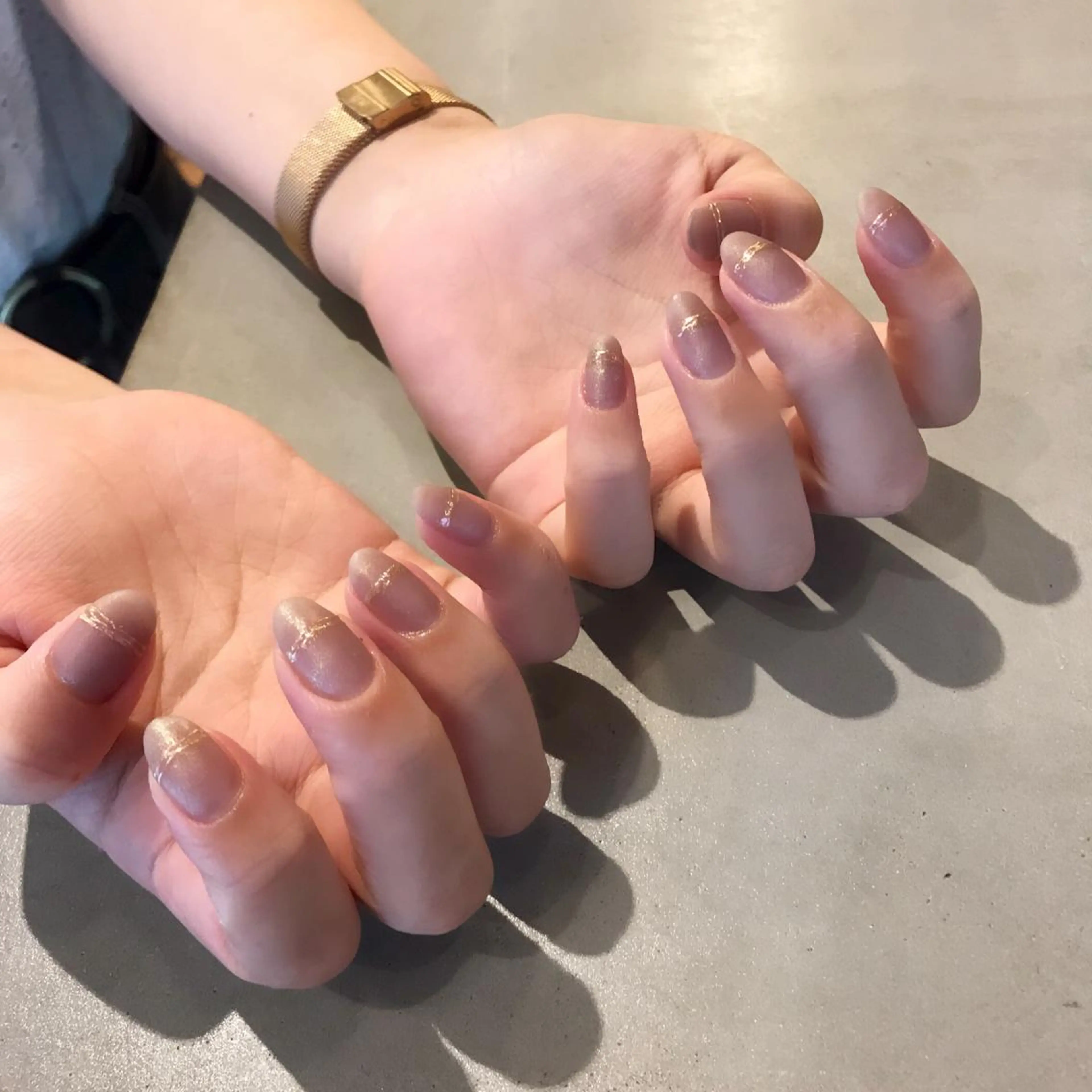 ネイル ジェルネイル ニュアンスネイル ハンドネイル Soeur ネイリストのネイルデザイン