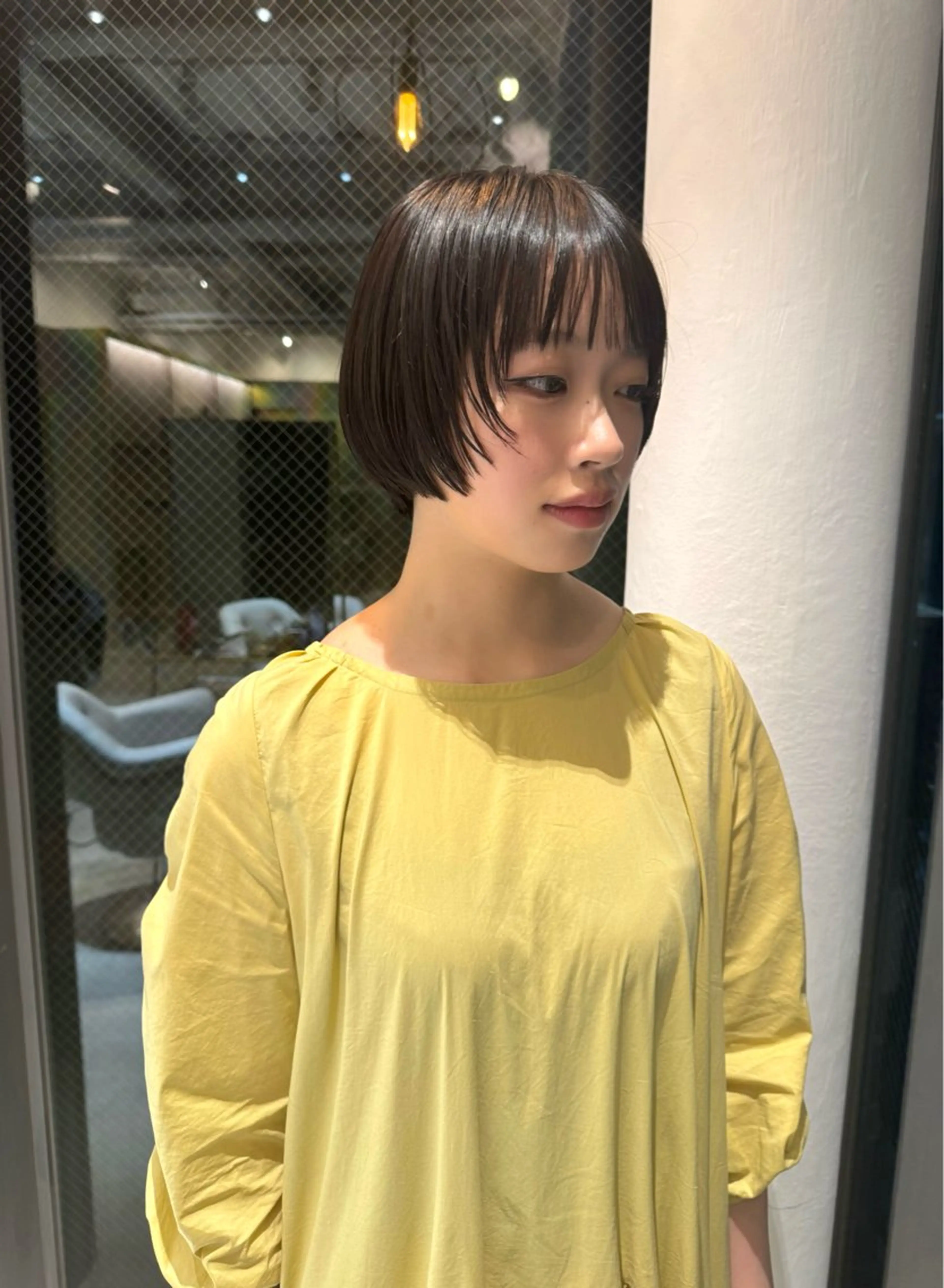 ショート カット ヘアカラー M.SLASH表参道所属・🩵垢抜けボブ /ミニボブ🩵しおのヘアスタイル