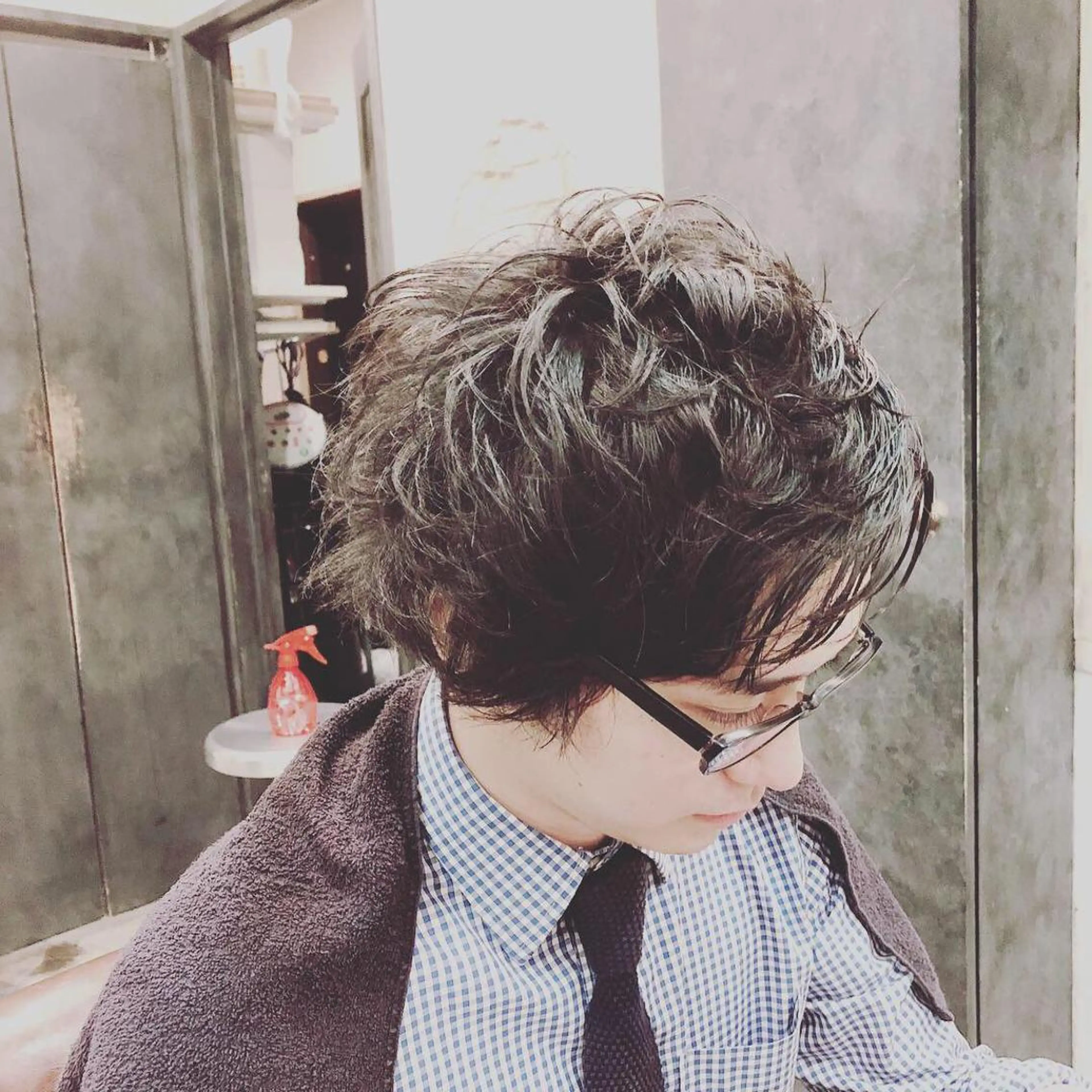 ミディアム 髪質改善 カラーJILLのヘアスタイル