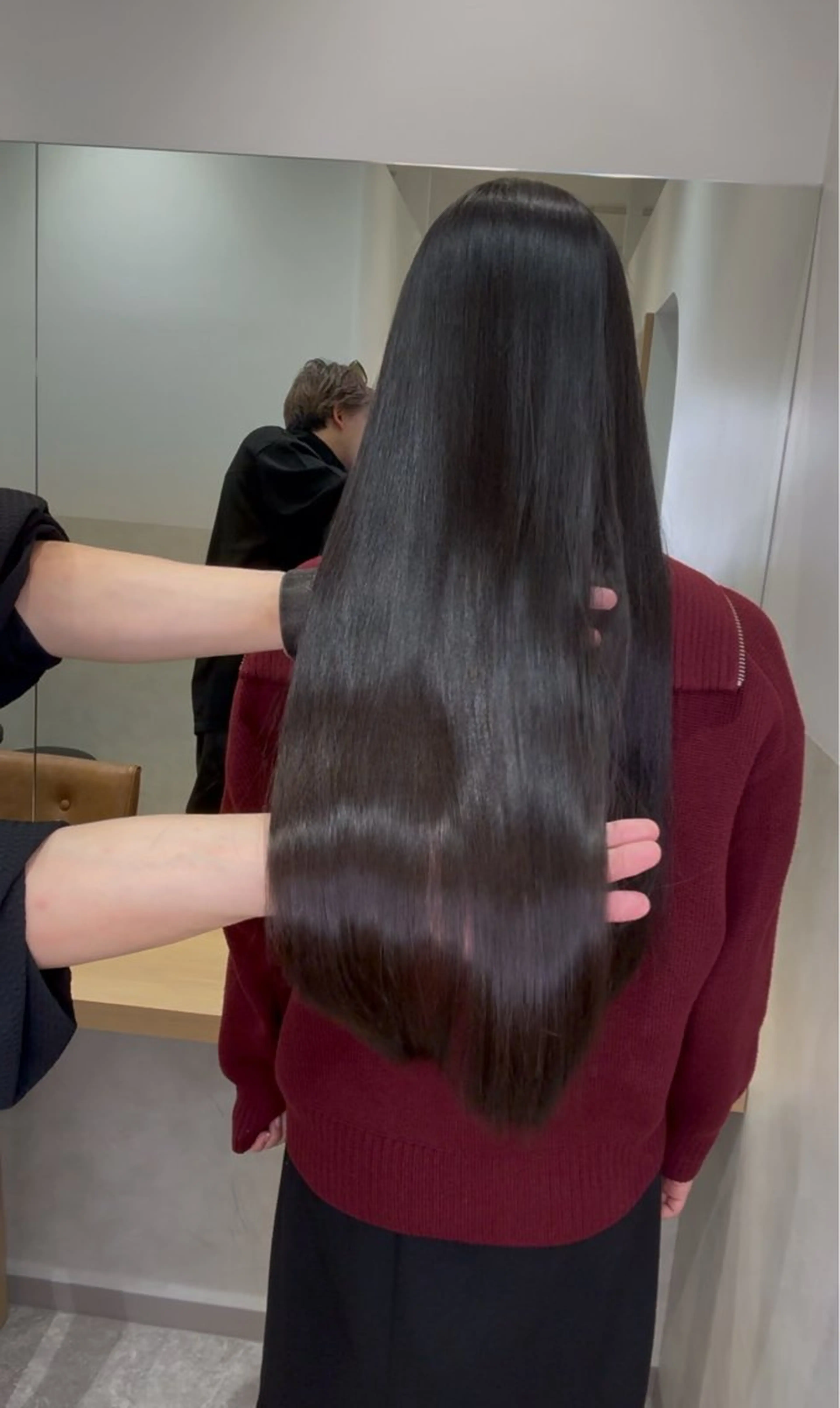 ロング 縮毛矯正 トリートメント SALOWIN札幌大通り所属・札幌ハイトーン/ ブリーチカラー/ドイのヘアスタイル