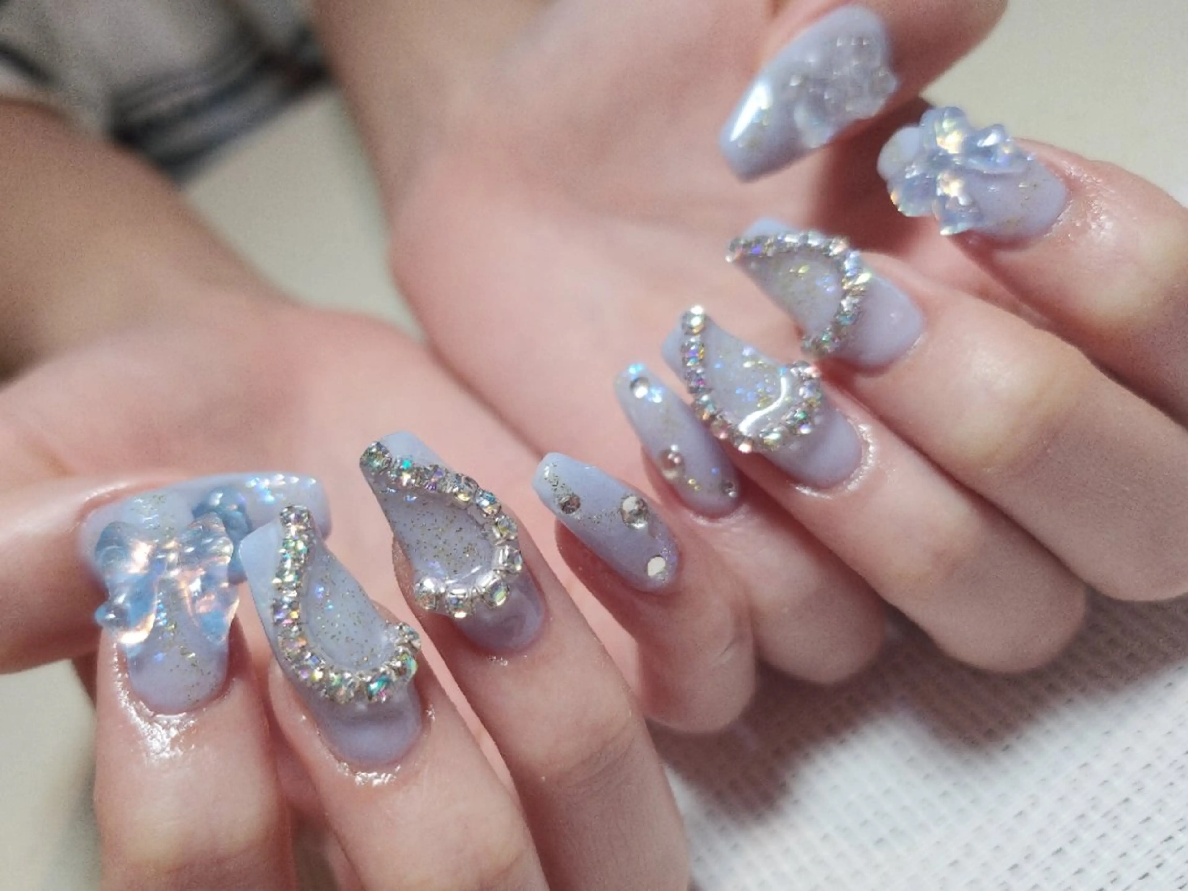 ネイル 💜bora .のネイルデザイン