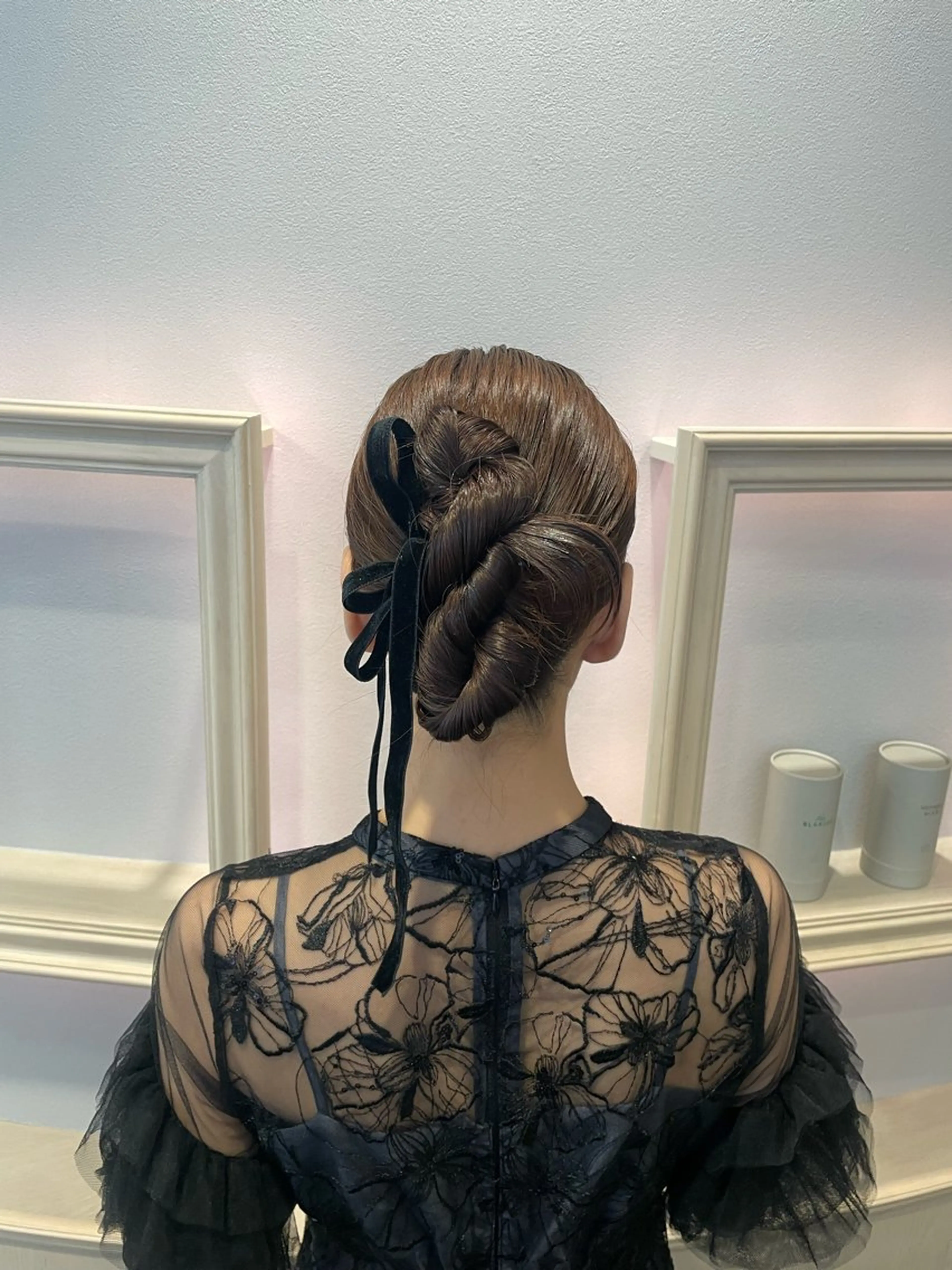 ロング ヘアセット 横浜/お呼ばれヘア/ エクステ/ゆいのヘアスタイル