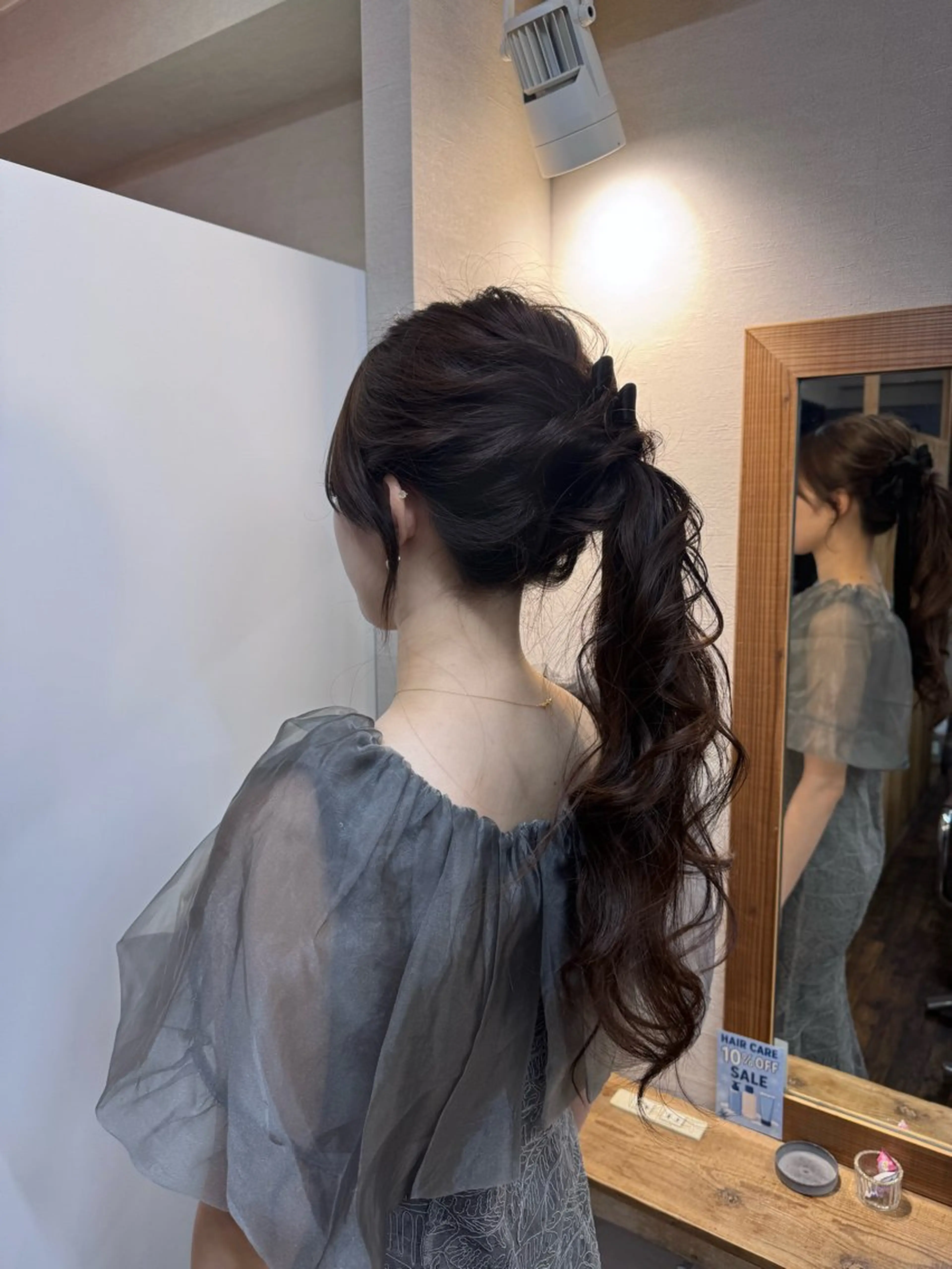 13日 朝8時​〜​限定‼️ ゆるふわヘアセット🎀💜（つけたい飾りがある場合はご持参ください◎）の写真