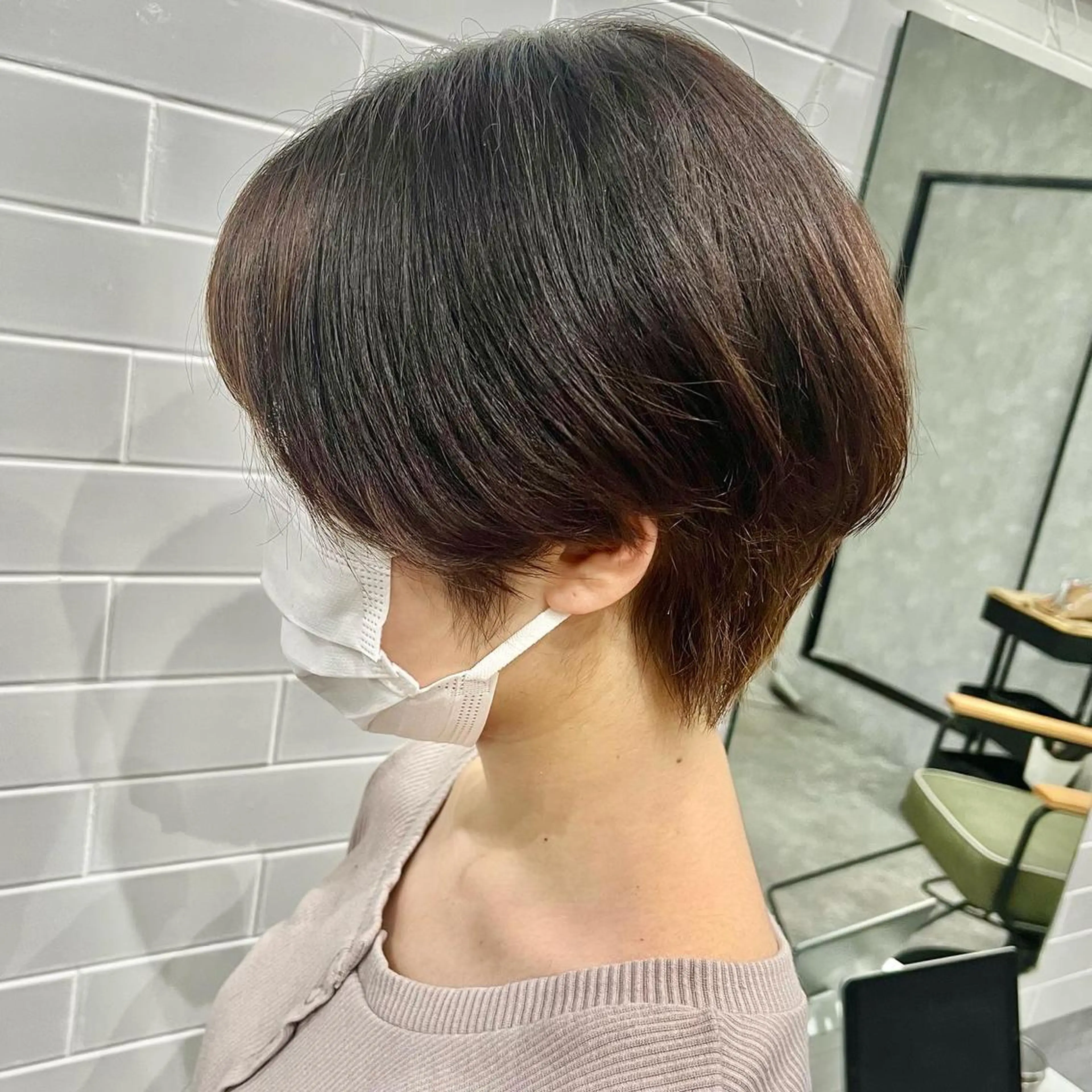 ショート カット ヘアカラー トリートメント 韓国ヘア🇰🇷 RYOTAのヘアスタイル