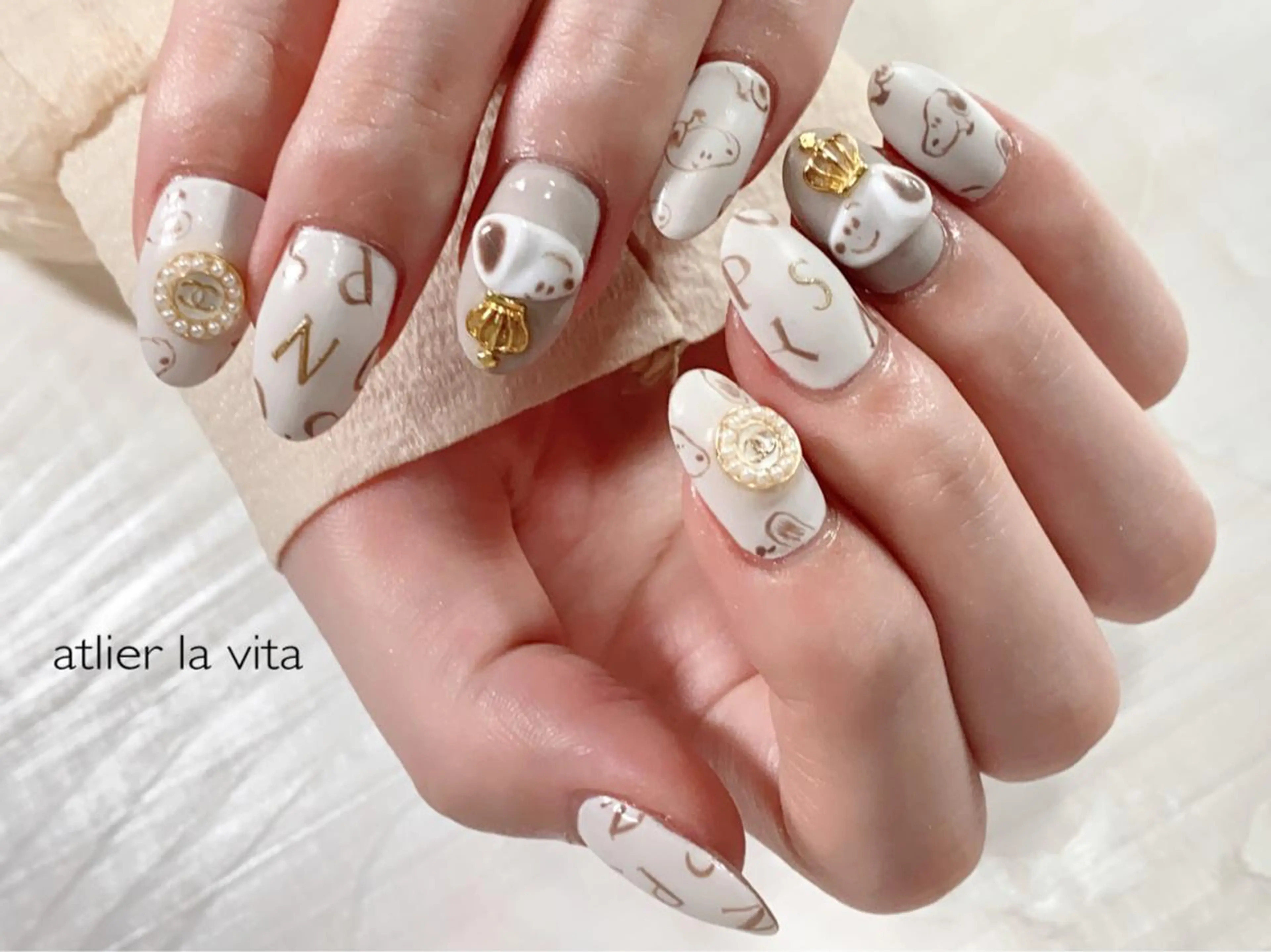 ネイル アートネイル ハンドネイル atelier la vita所属・lavita. mimuraのネイルデザイン