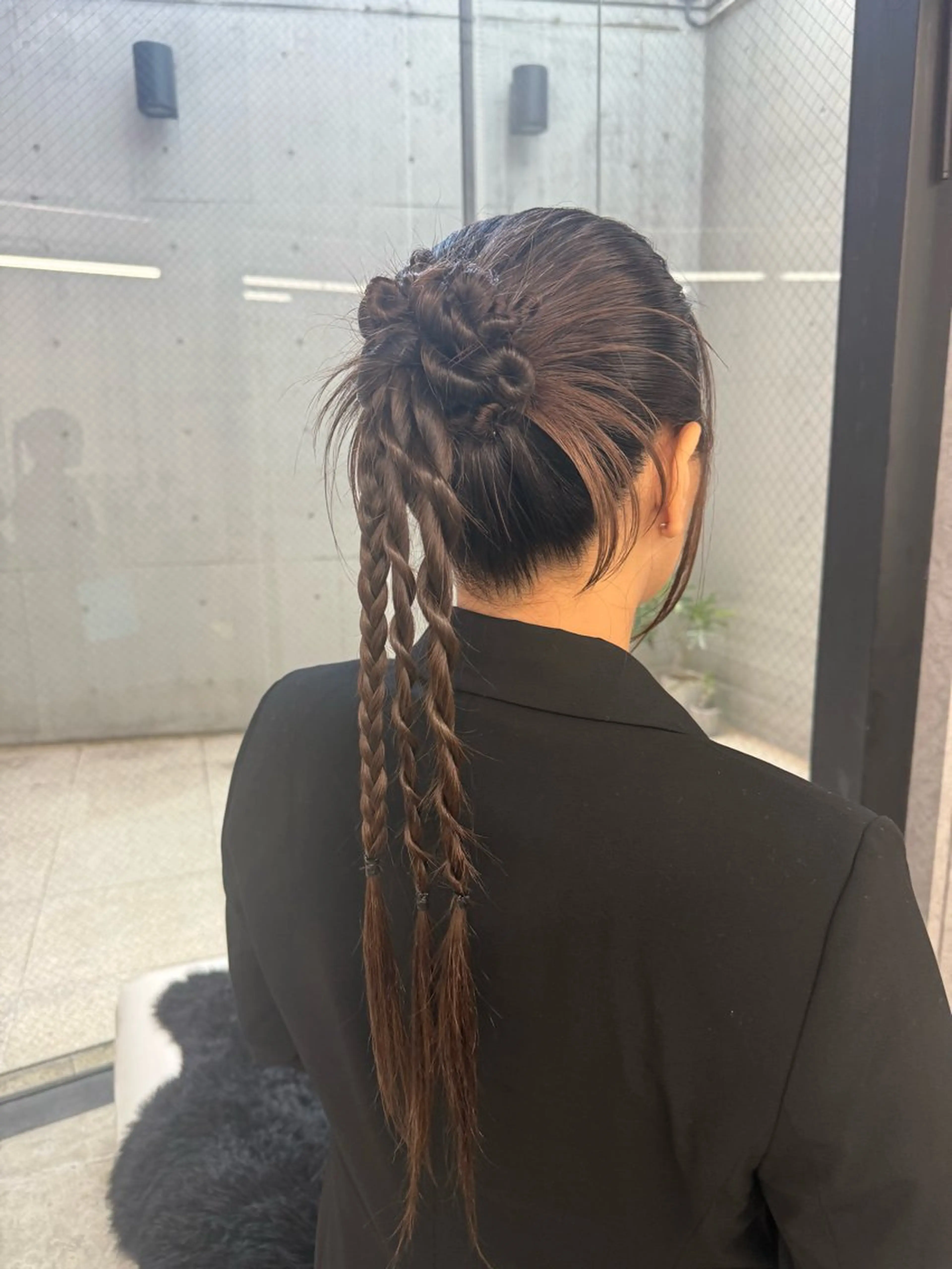 セミロング ヘアセット pia/リサコ ボブ/縮毛のヘアスタイル