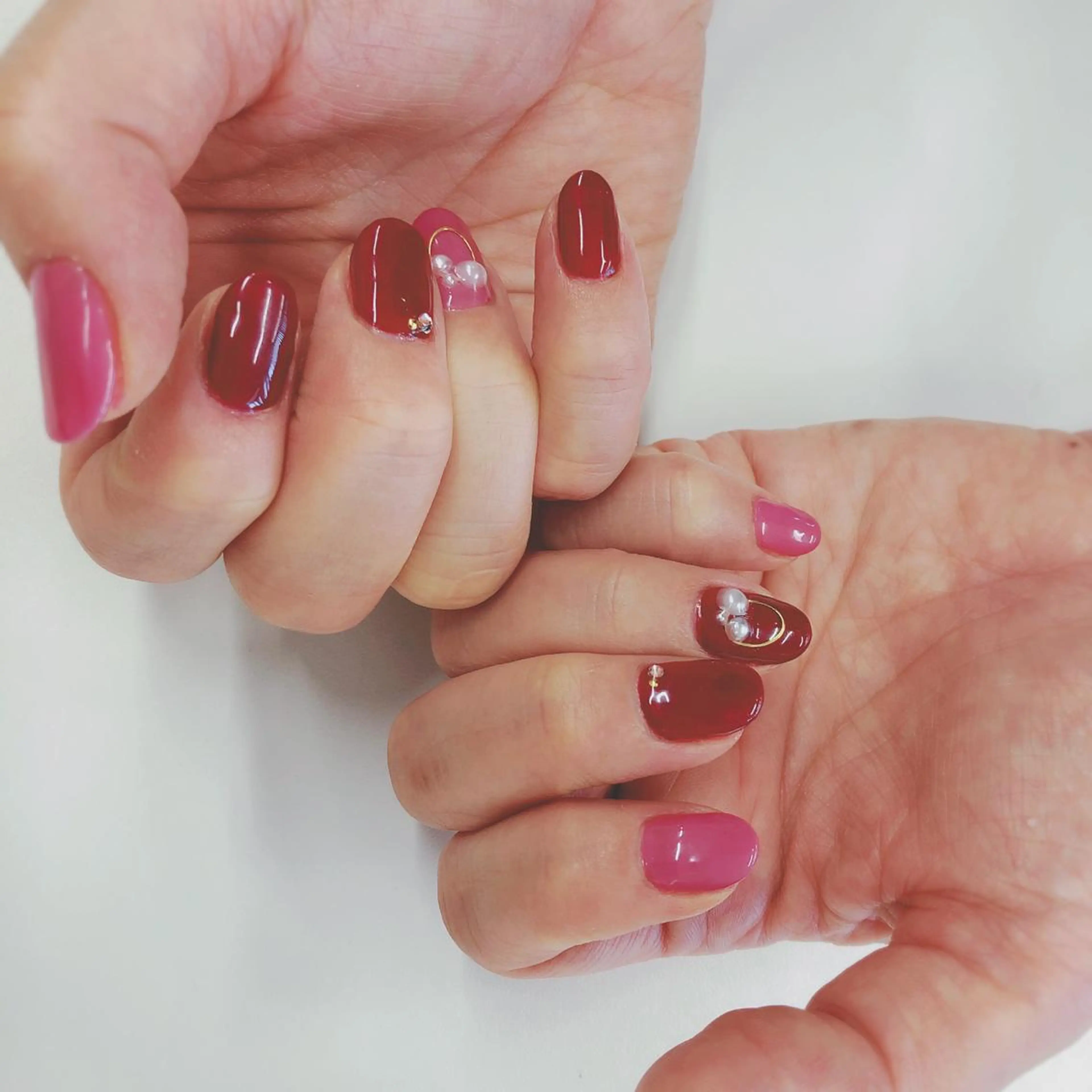 ネイル Aim* 深爪・自爪育成専門店のネイルデザイン