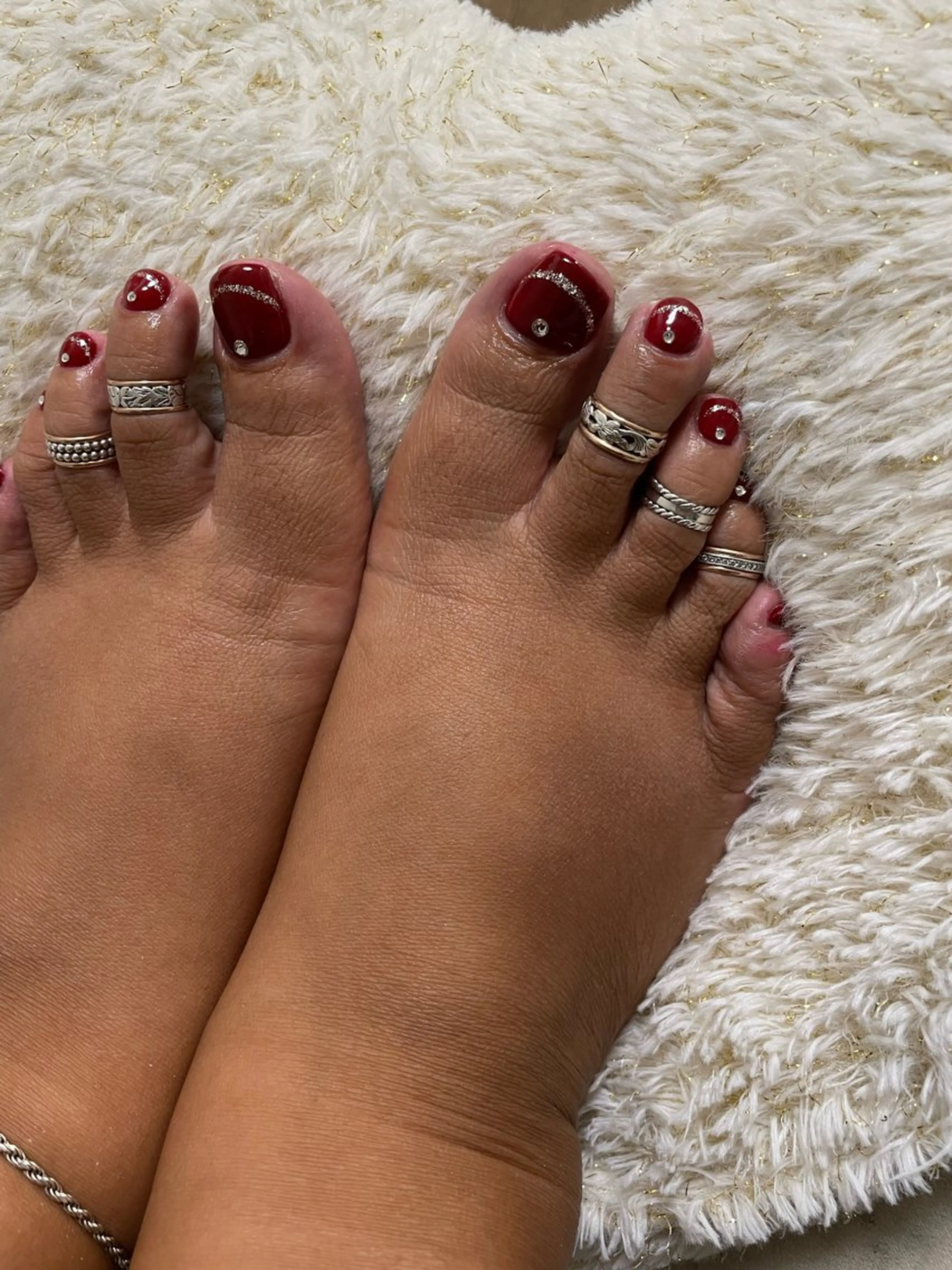 ネイル 赤色 nail ayacaのネイルデザイン