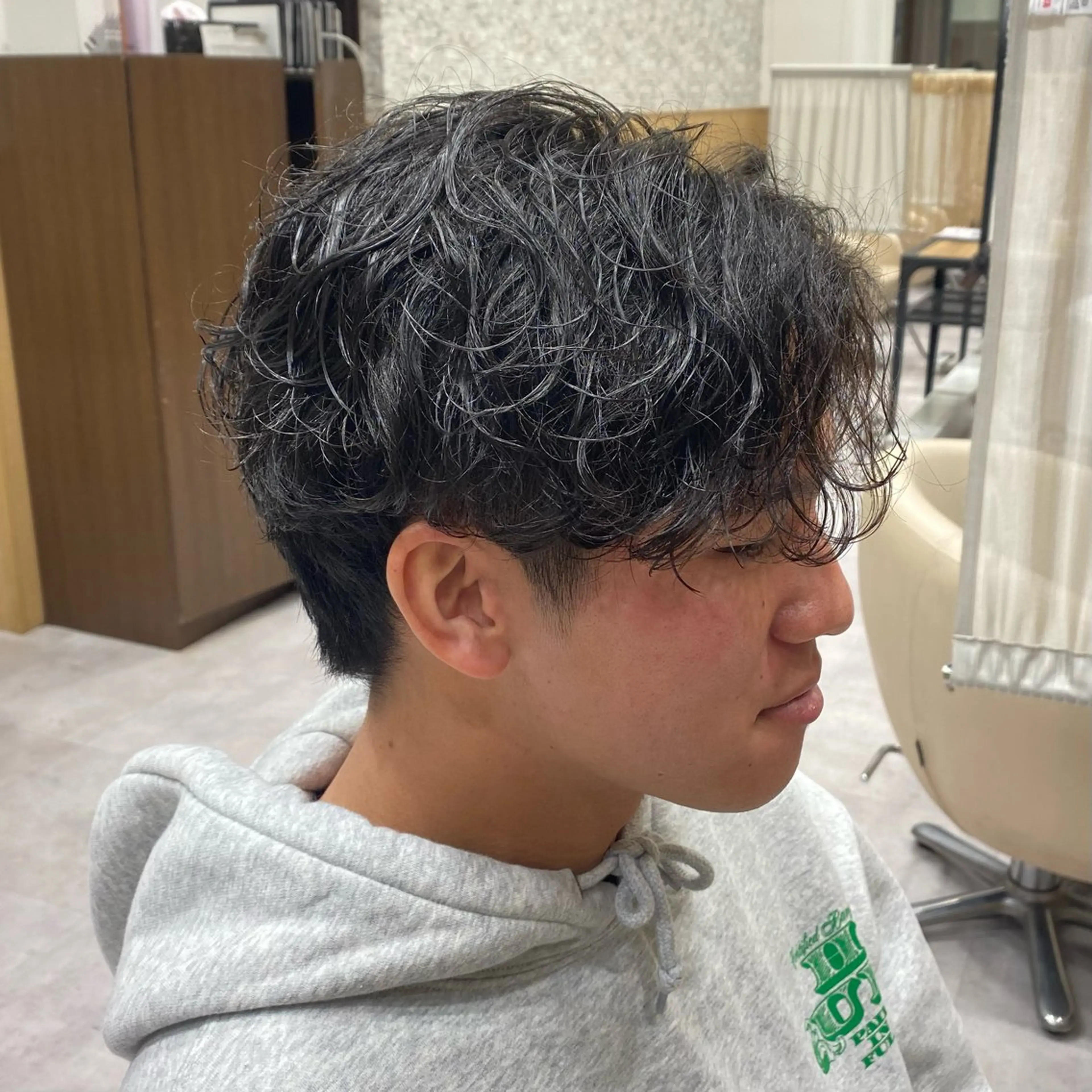 ショート パーマ メンズ UNIX所属・《無料施術》/ メンズパーマ/村上翼のヘアスタイル