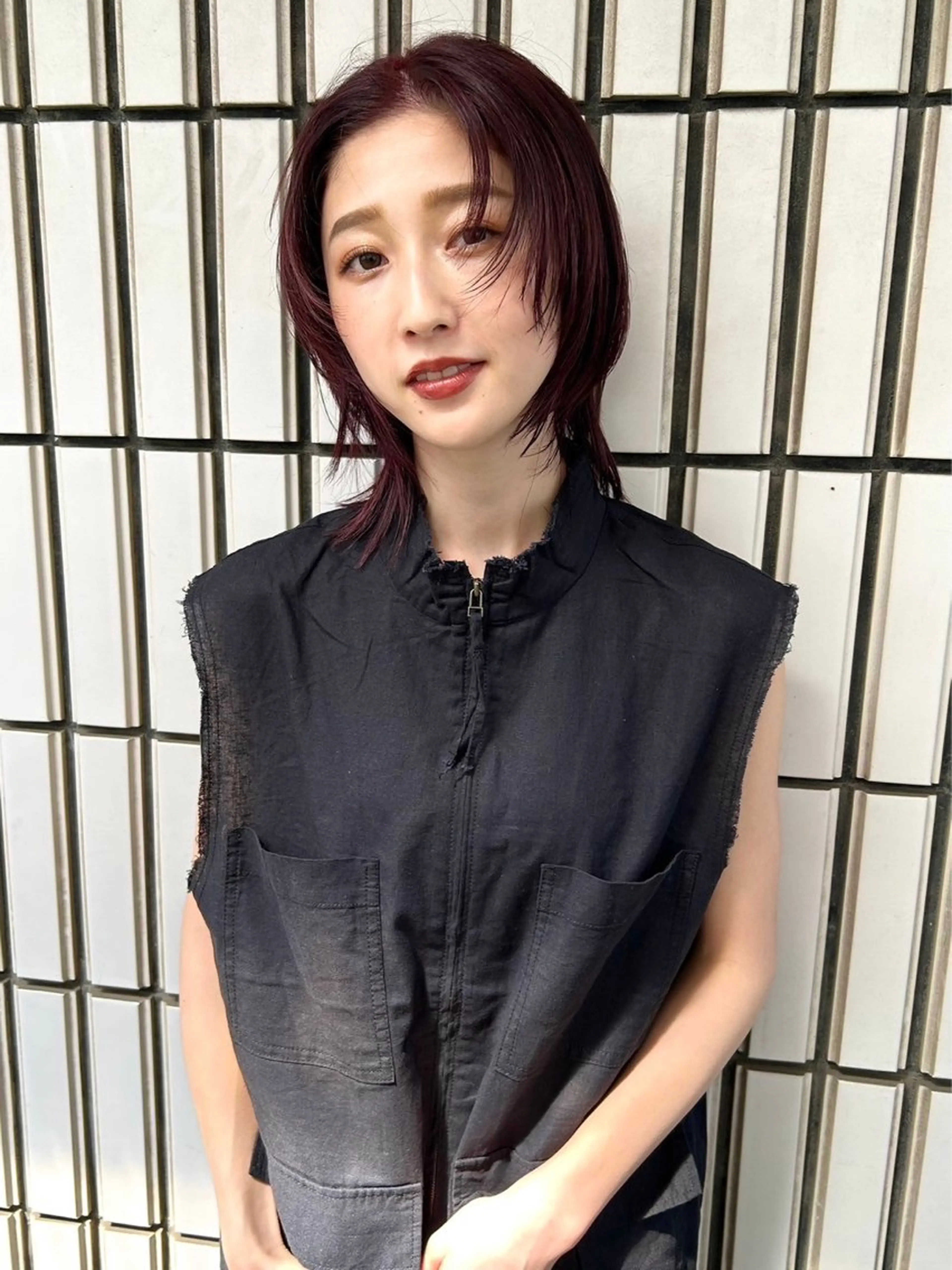 セミロング カラー YURAGI🌿 SAKIのヘアスタイル