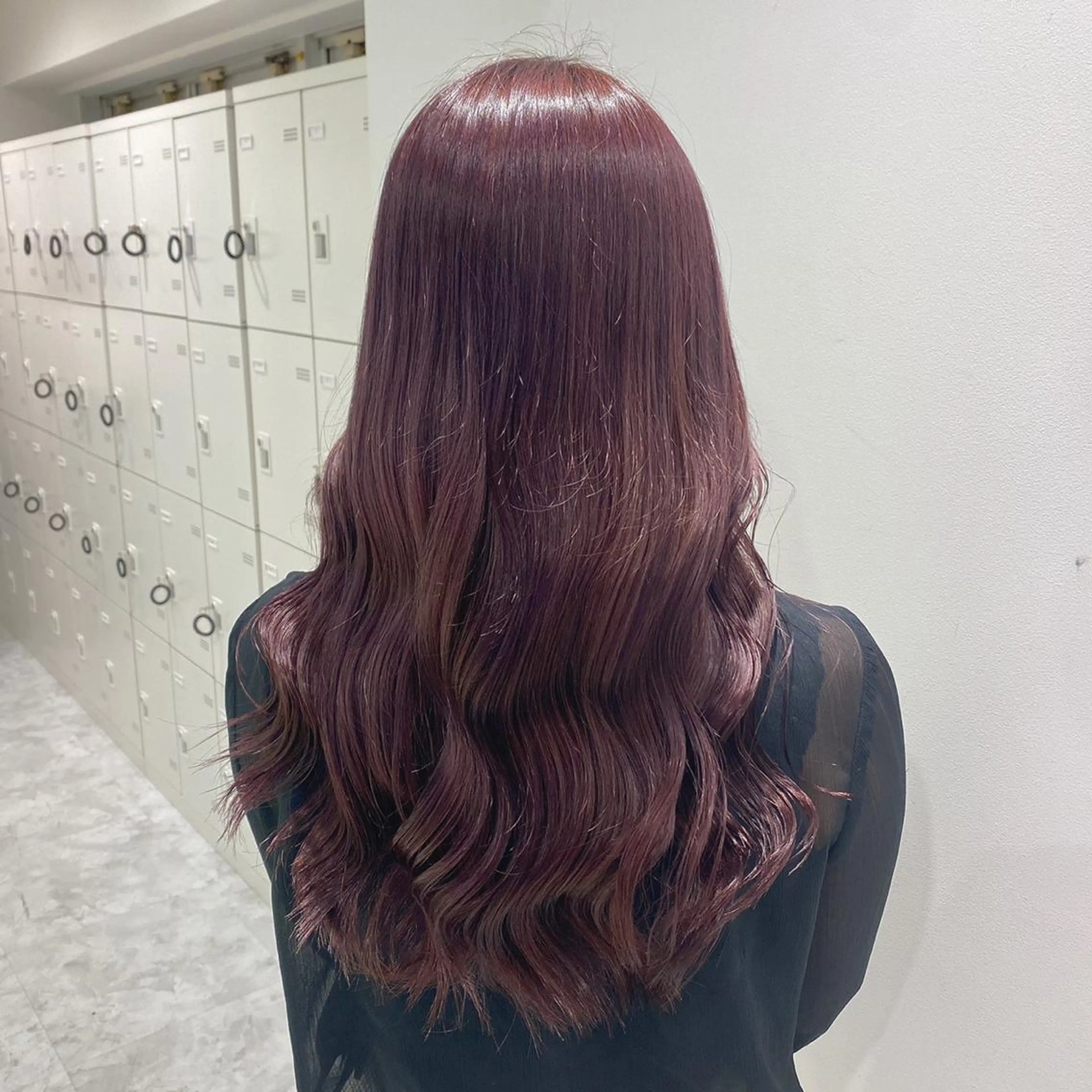 ロング カラー パーマ ヘアアレンジ メンズ キッズ ネイル マツエク・マツパ ラベンダーカラー ピンクカラー ピンクラベンダー カラーマツエク ピンク 🦋haginoya miho🦋のマツエク・マツパデザイン
