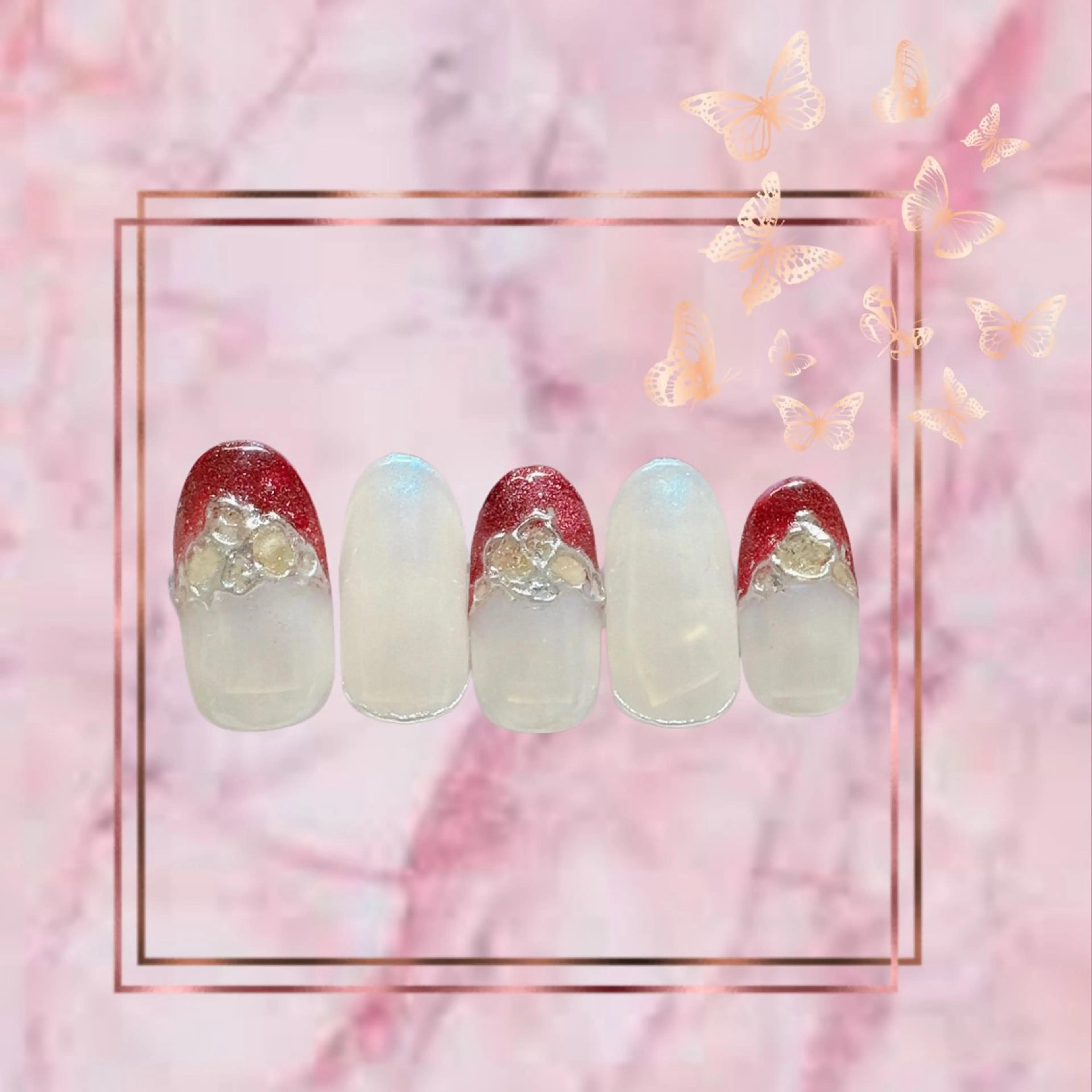 ネイル Alushe平井店 🔅アイ🔅のネイルデザイン