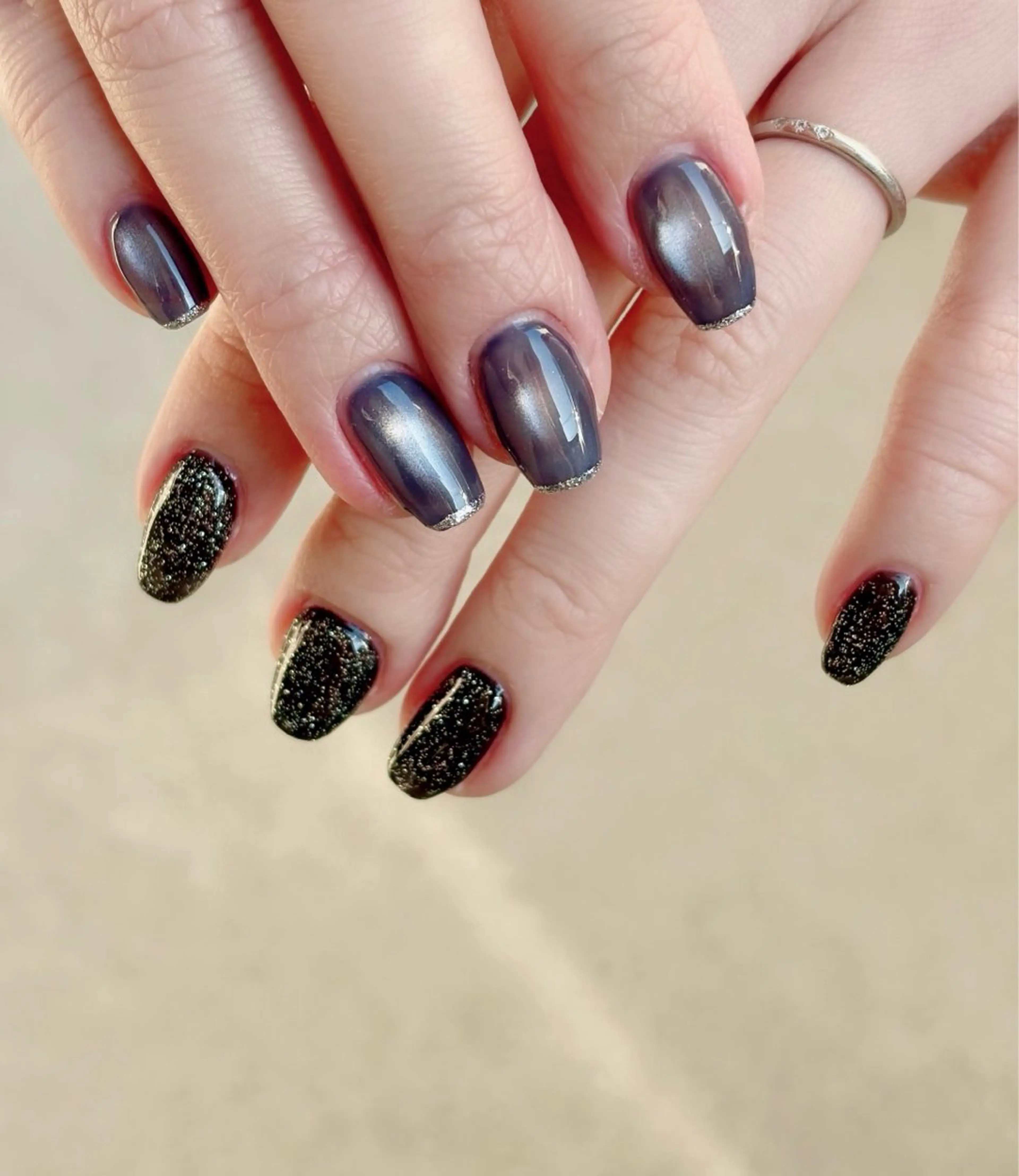 ネイル フラッシュネイル フラッシュマグ Lowé所属・Lowé nailのネイルデザイン