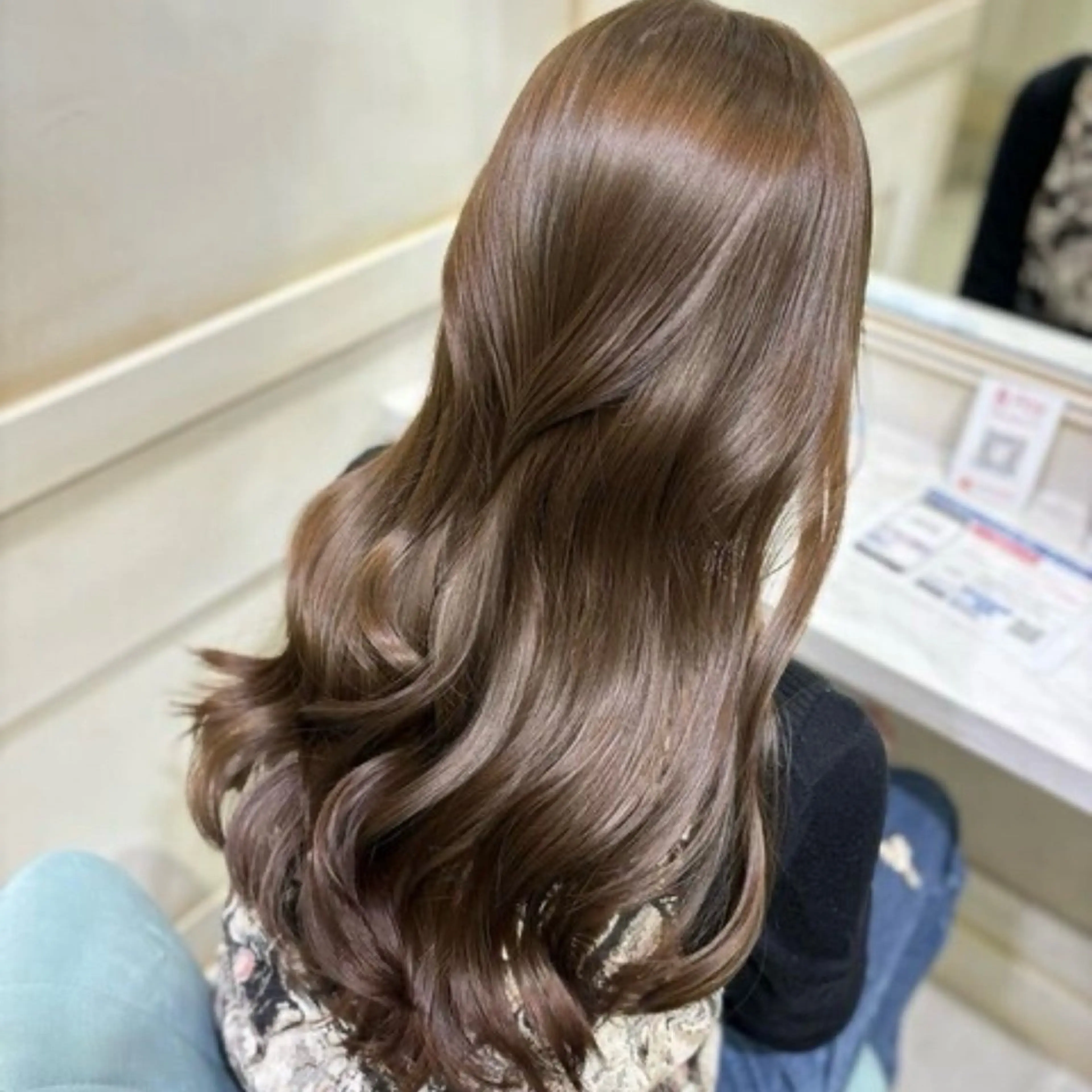 セミロング 🩷 レナ 🩷のヘアスタイル
