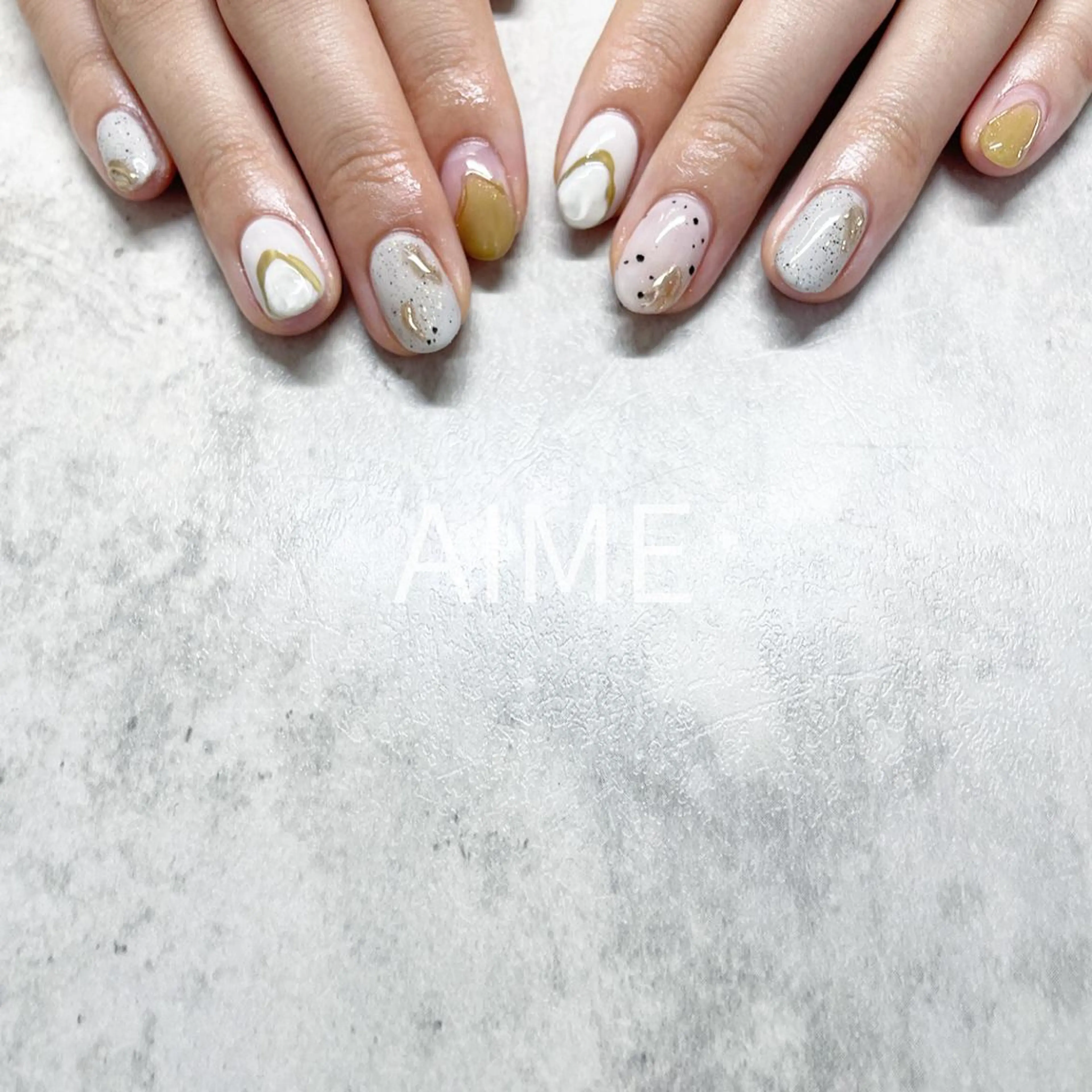 ネイル ハンドネイル AIME （momo）のネイルデザイン