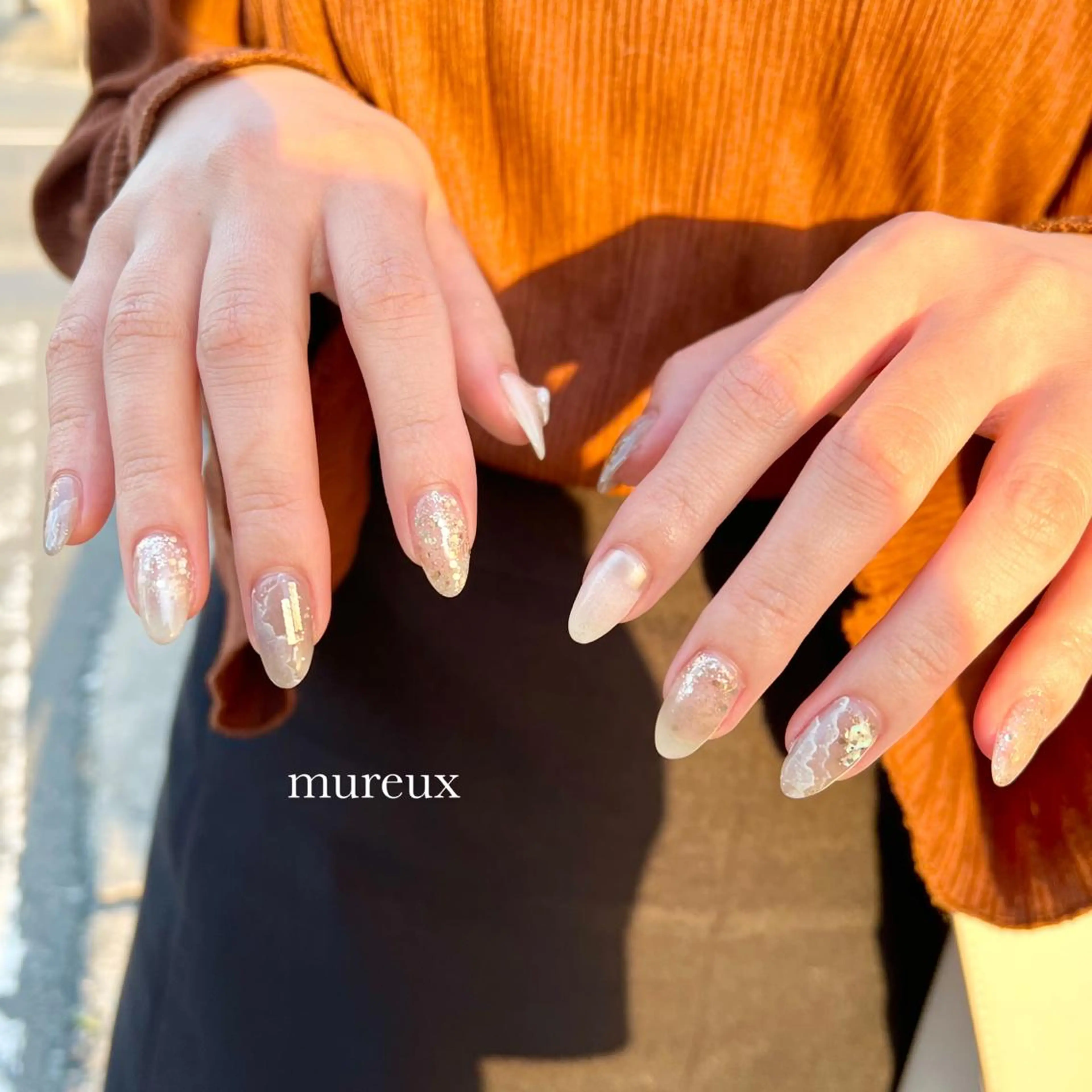 ネイル ハンドネイル mureux ∵ayakaのネイルデザイン