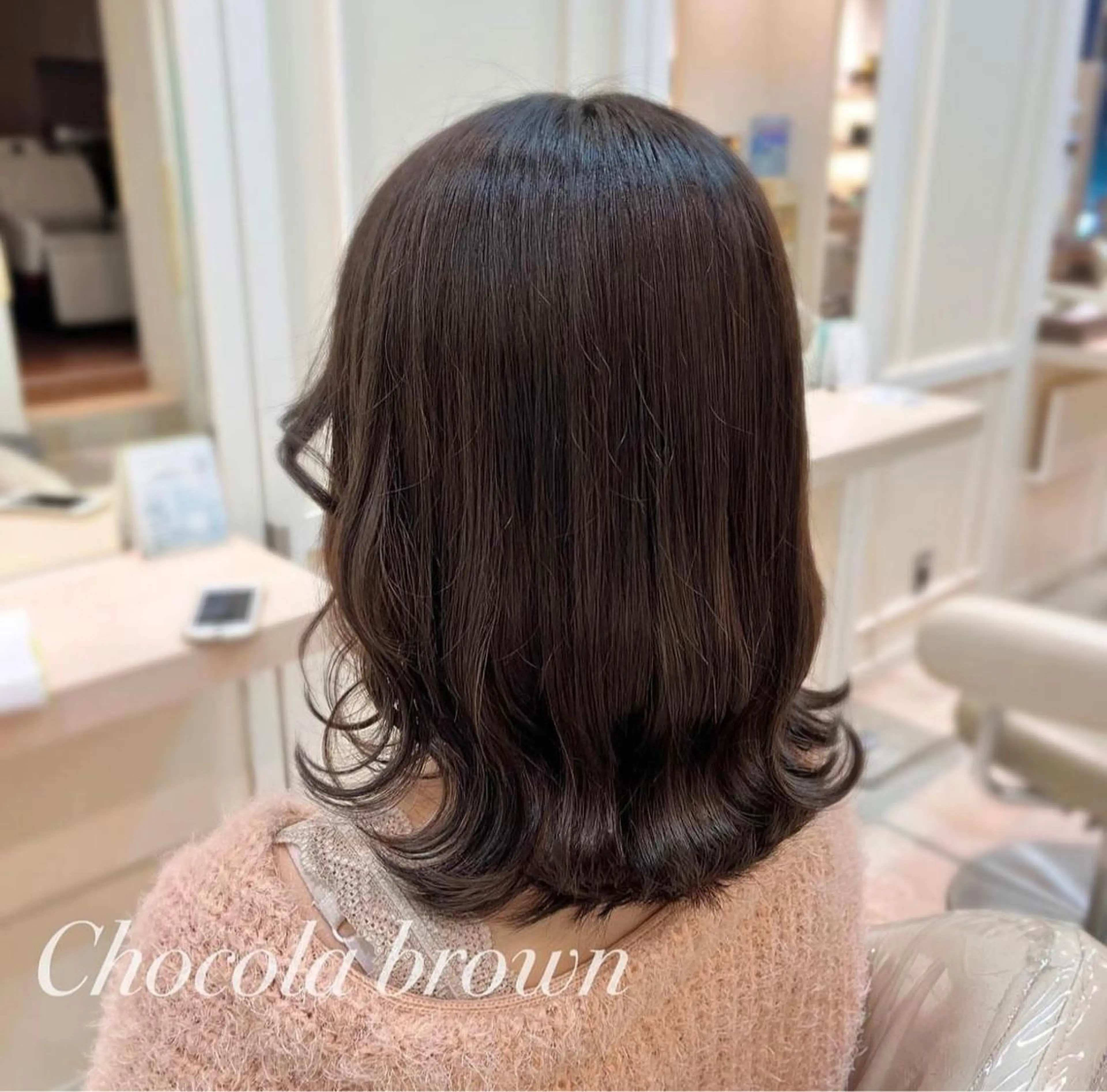 ミディアム カラー ヘアカラー ハイトーン/ピンク 🎀山岸 沙弥香のヘアスタイル