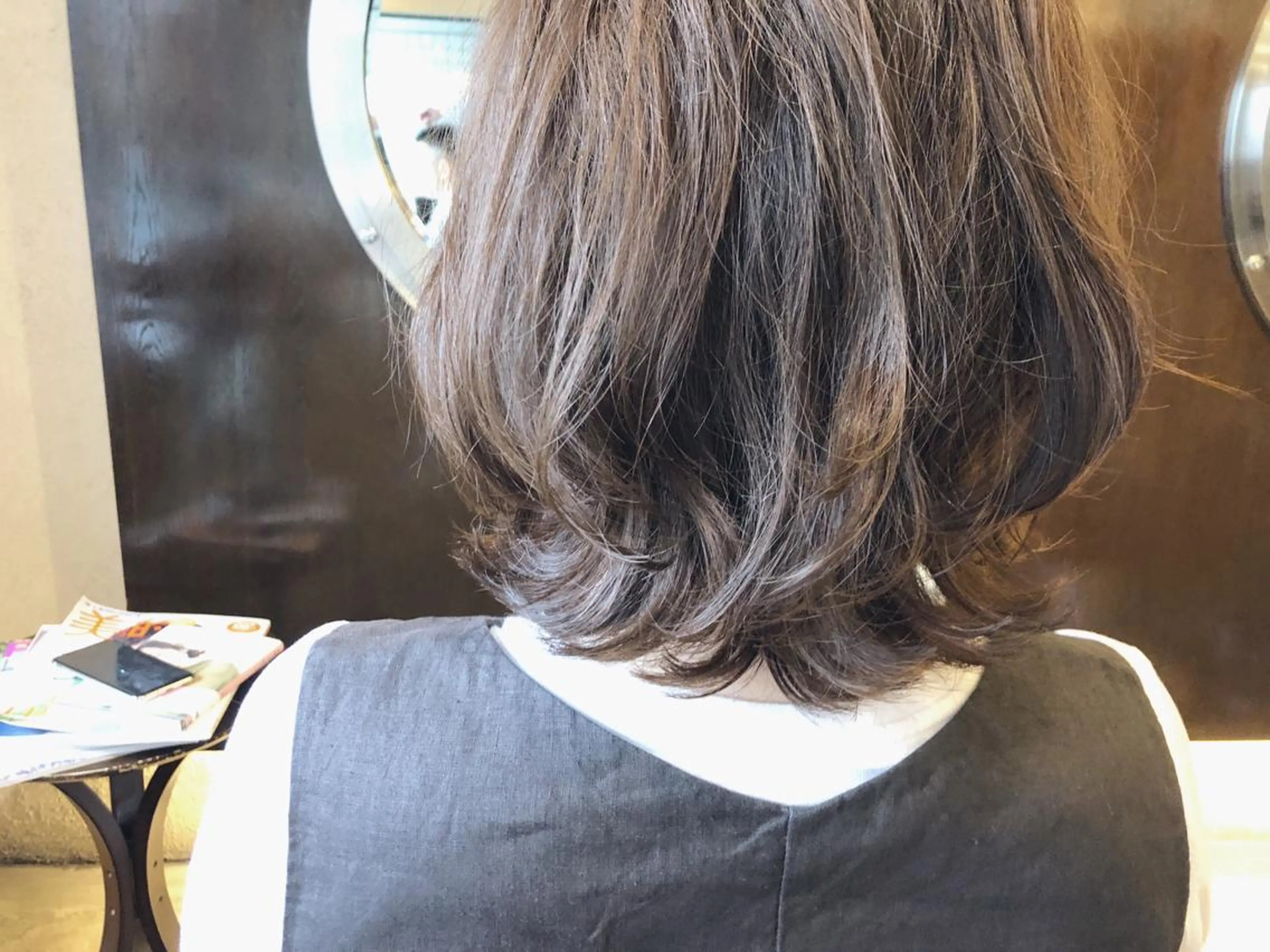 ミディアム カラー 356所属・木山 ゆかりのヘアスタイル