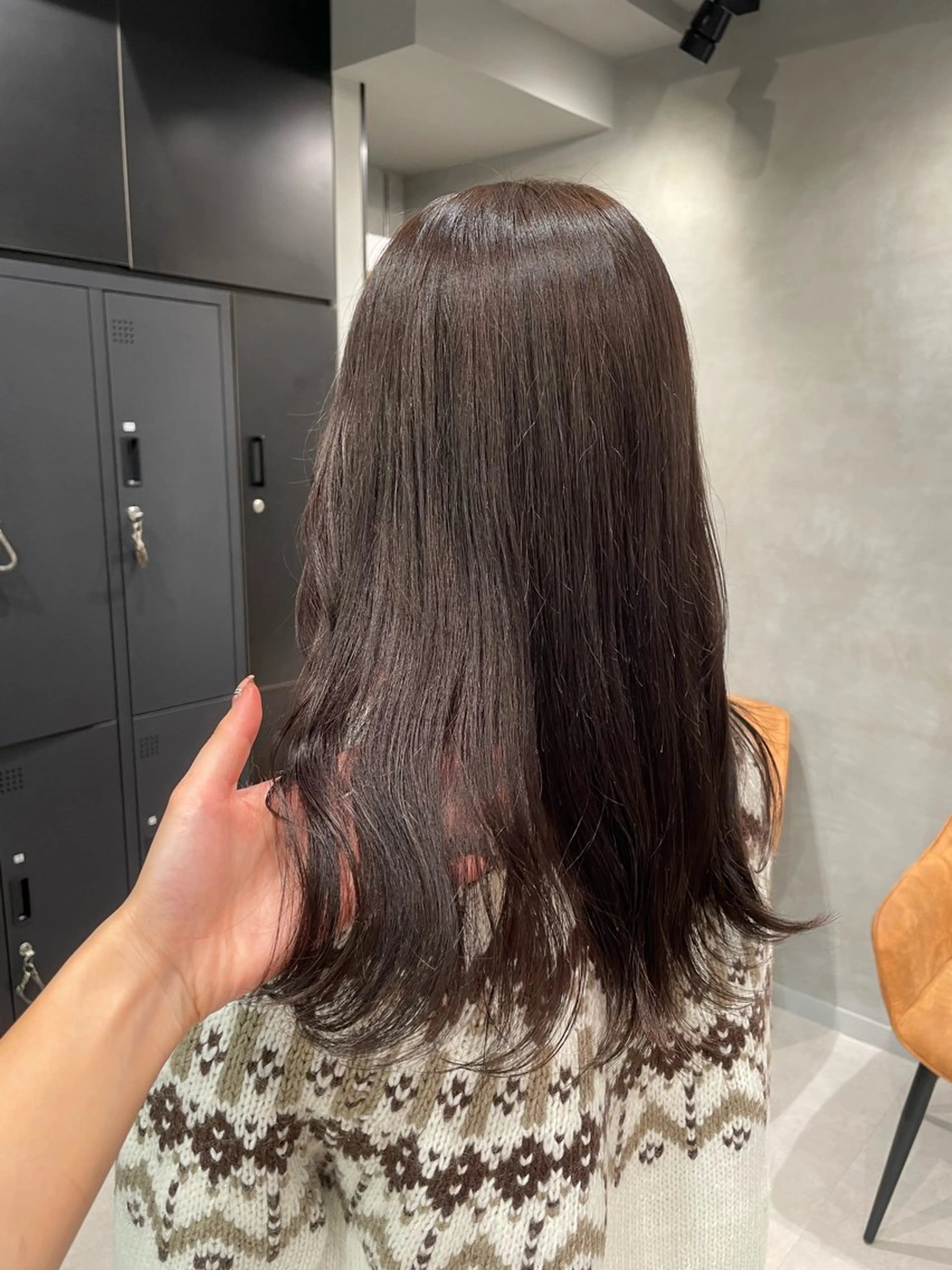 ロング カラー カット ヘアカラー ヘッドスパ ヘアセット 暖色カラー ❤️‍🔥REIRIのヘアスタイル