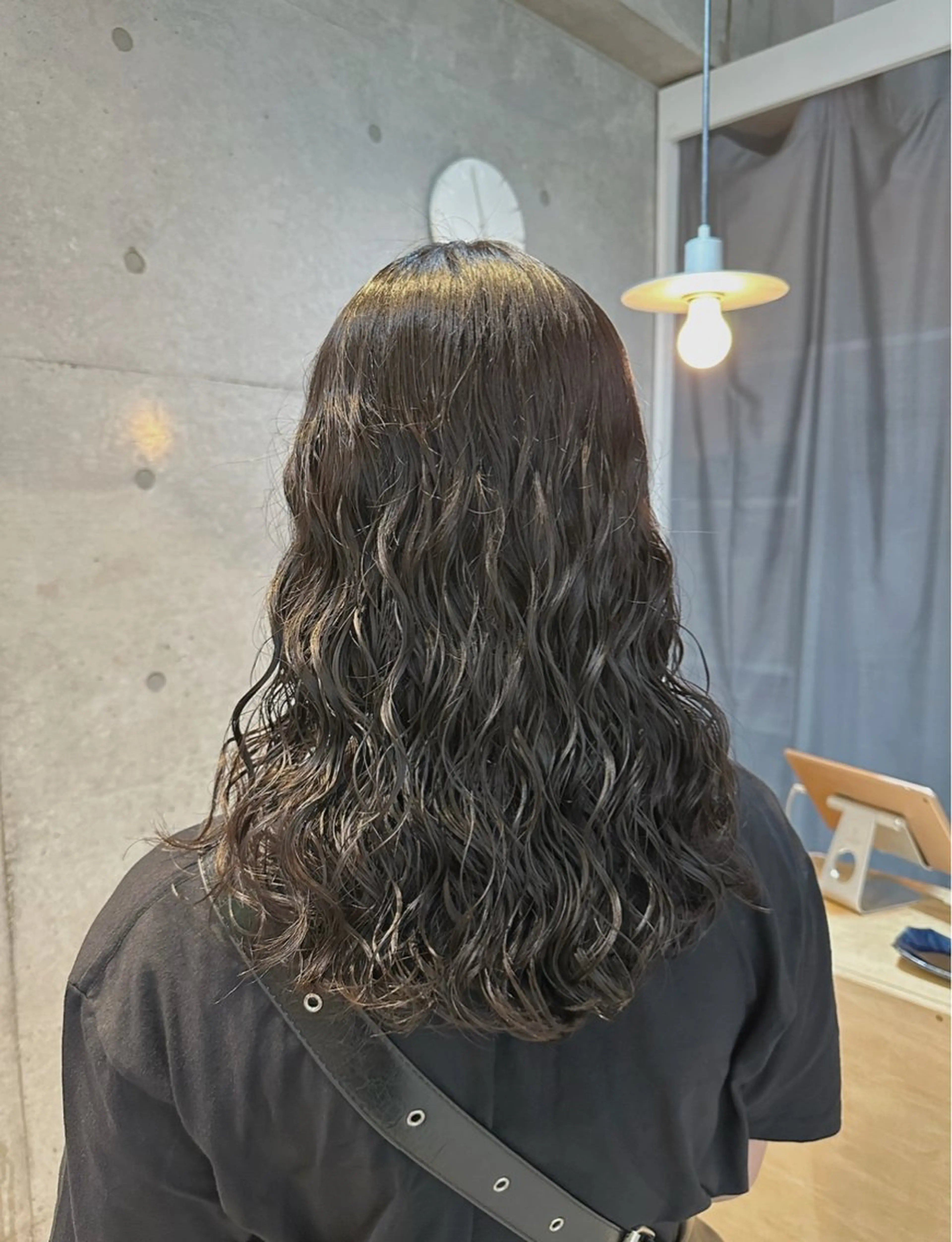 ロング パーマ デジタルパーマ カット パーマ ボブカット/パーマ/ 齋藤大貴のヘアスタイル