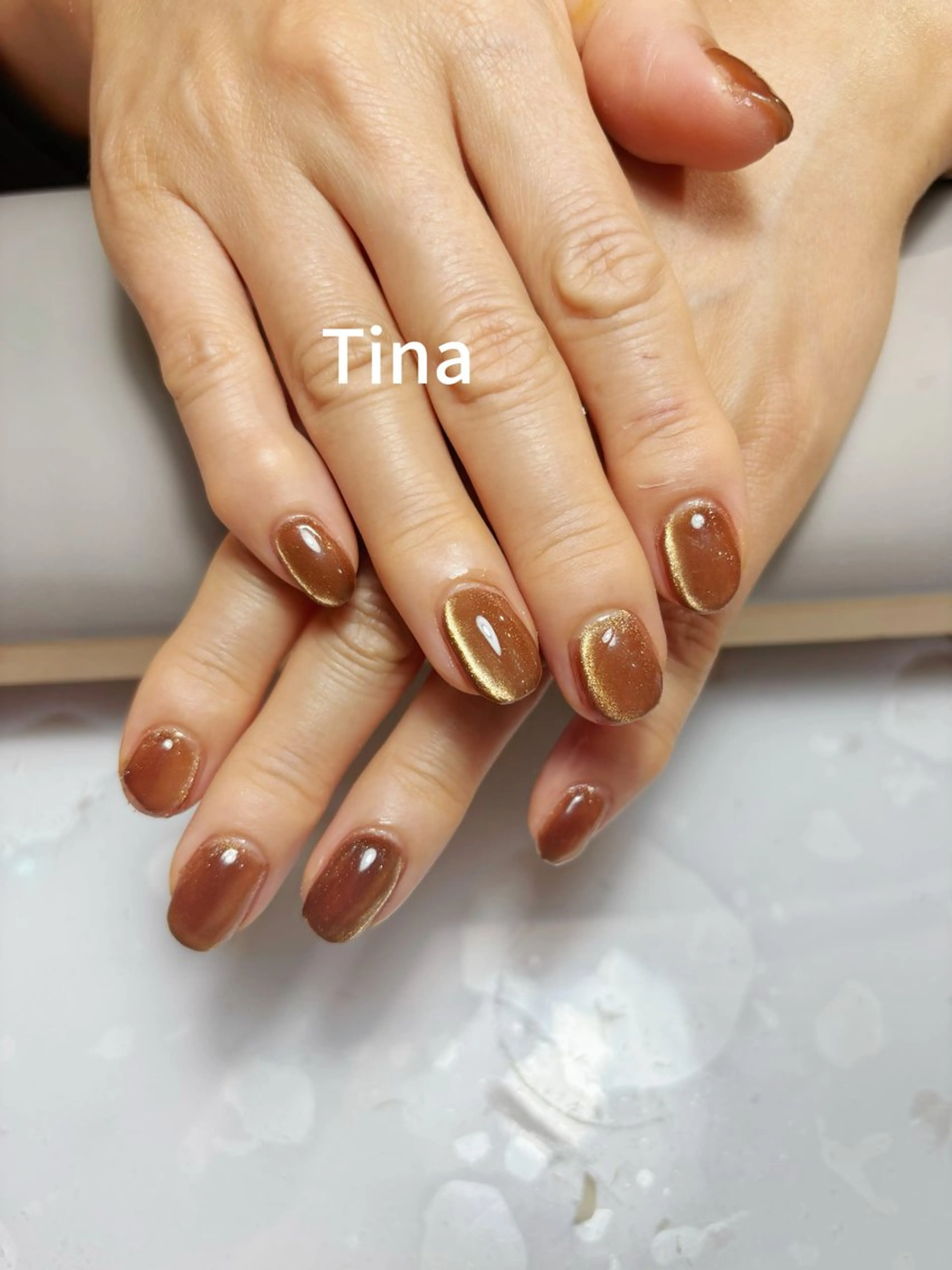 ネイル 冬ネイル クリスマス ハンドネイル West coast nail salon所属・Tina ティナのネイルデザイン