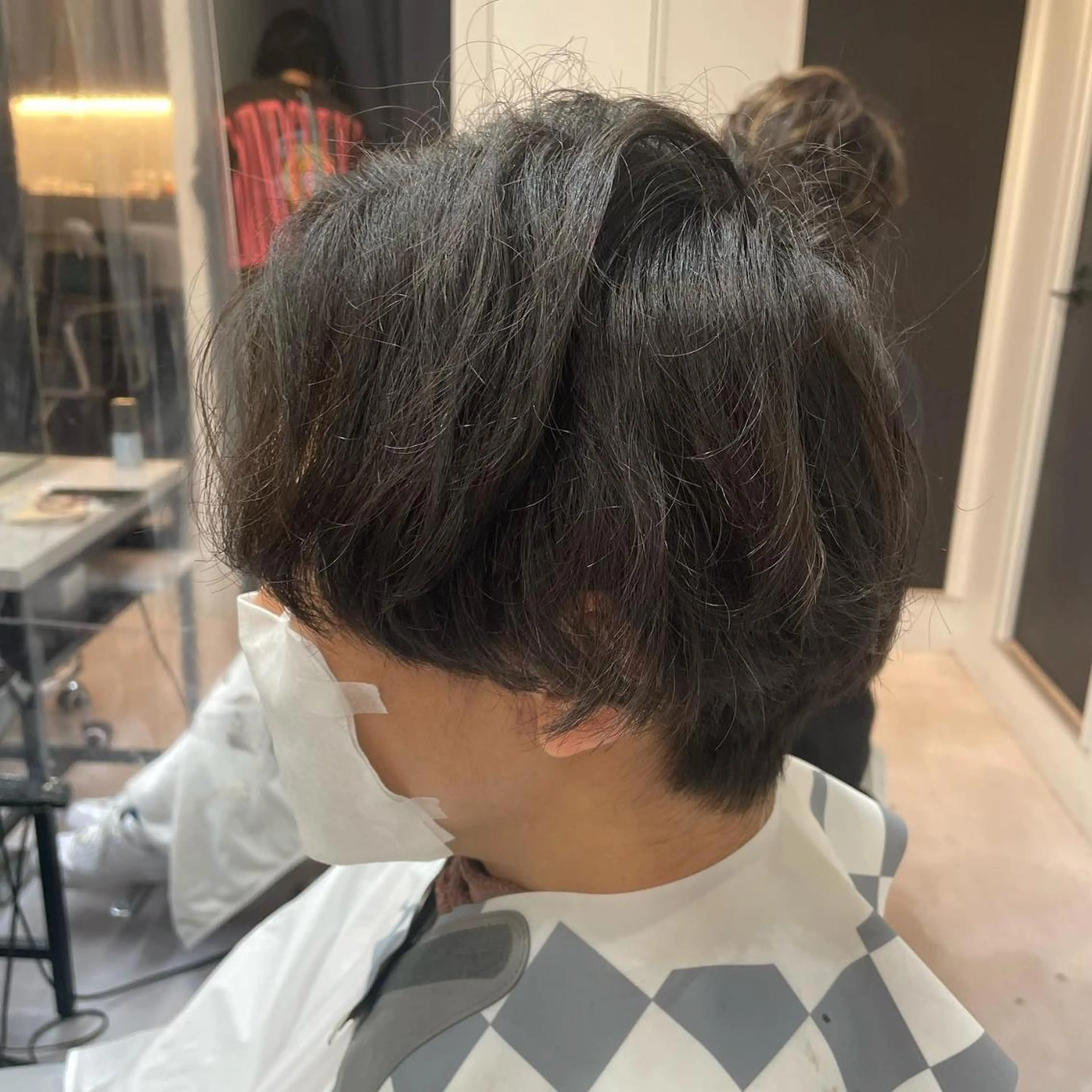 ショート 髪質改善× ハイライト溝江のヘアスタイル