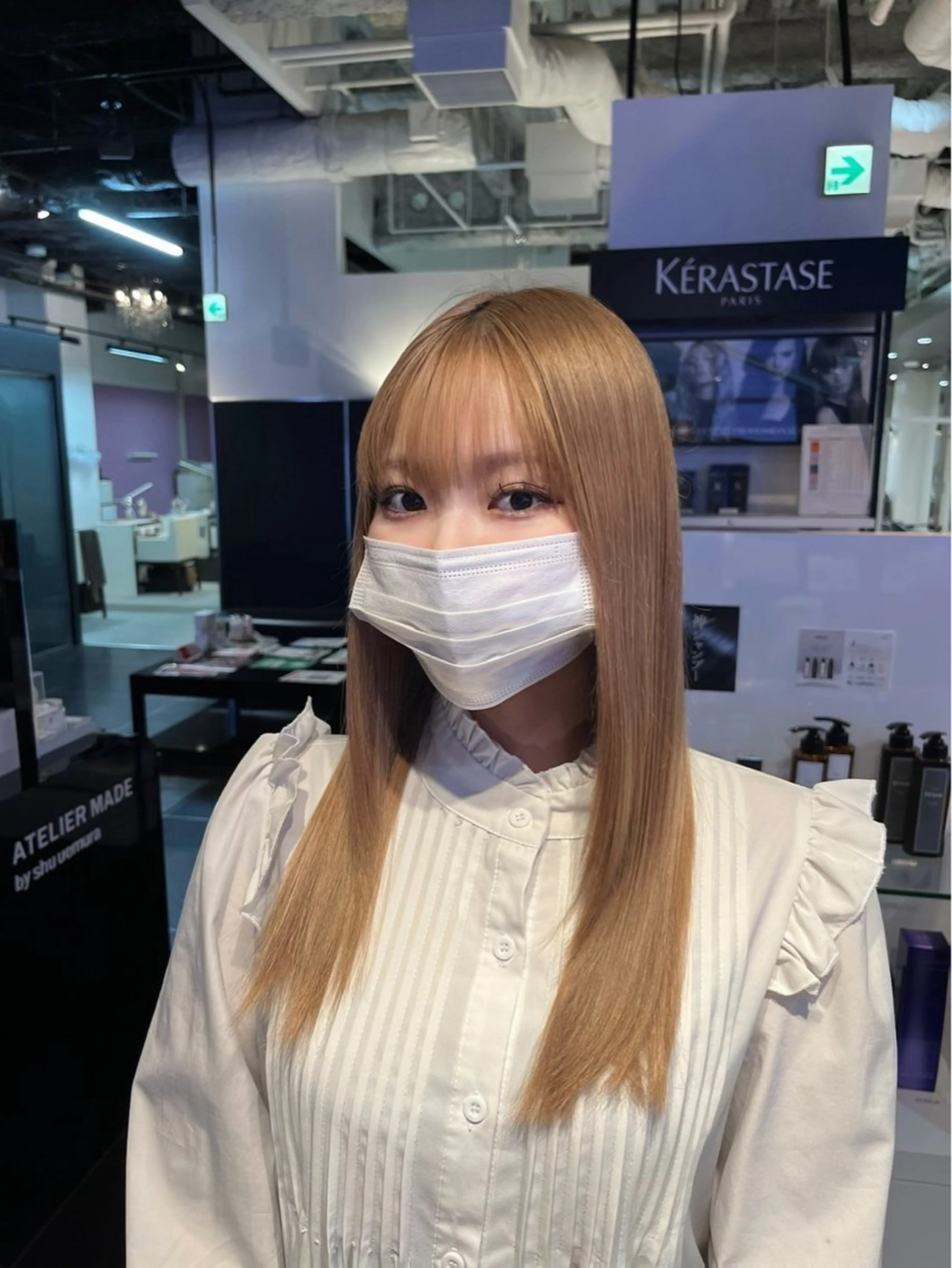 カラー ヘアカラー 梅田茶屋町 / wakanaのヘアスタイル