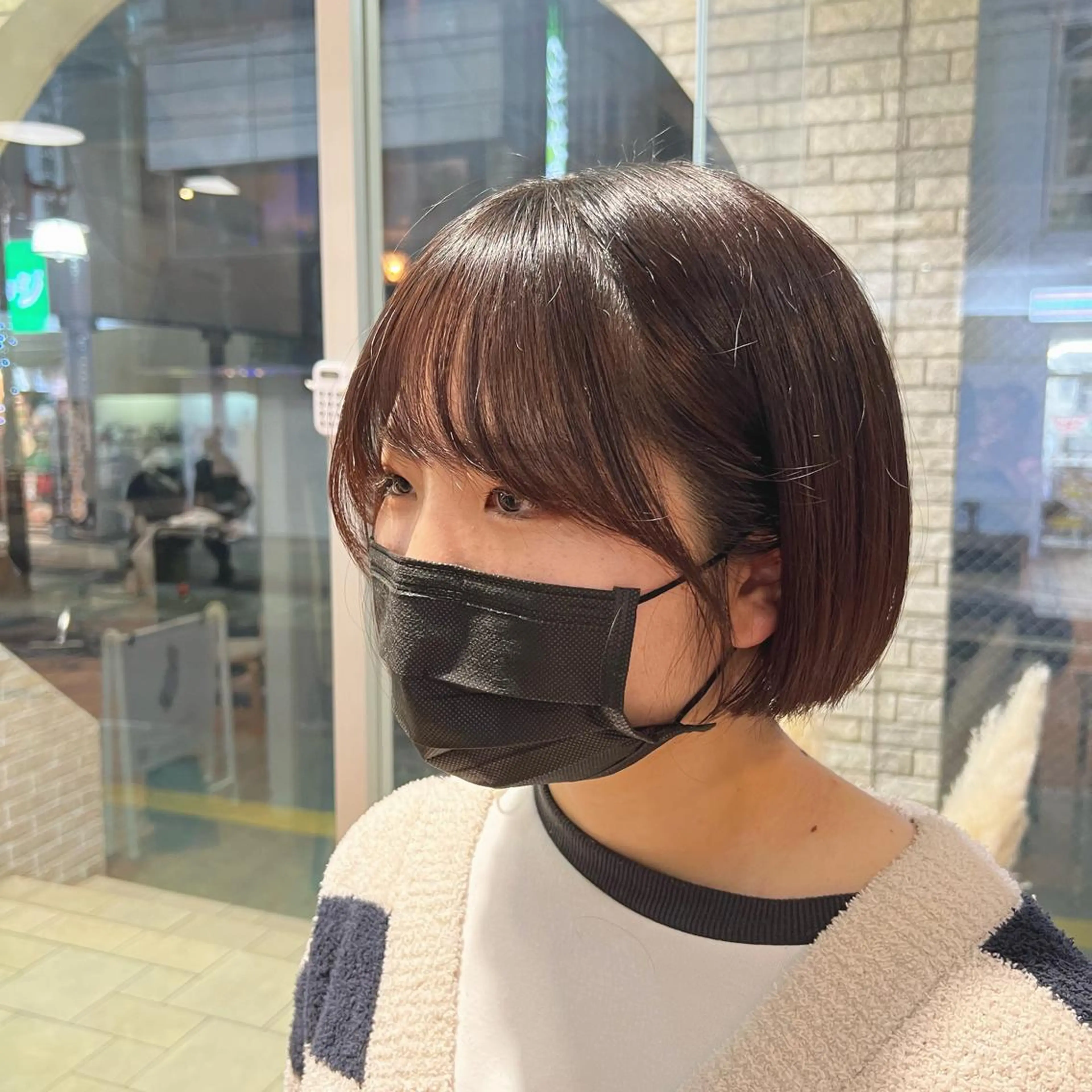 ショート ボブ カット インナーカラー♡ Nanakoのヘアスタイル