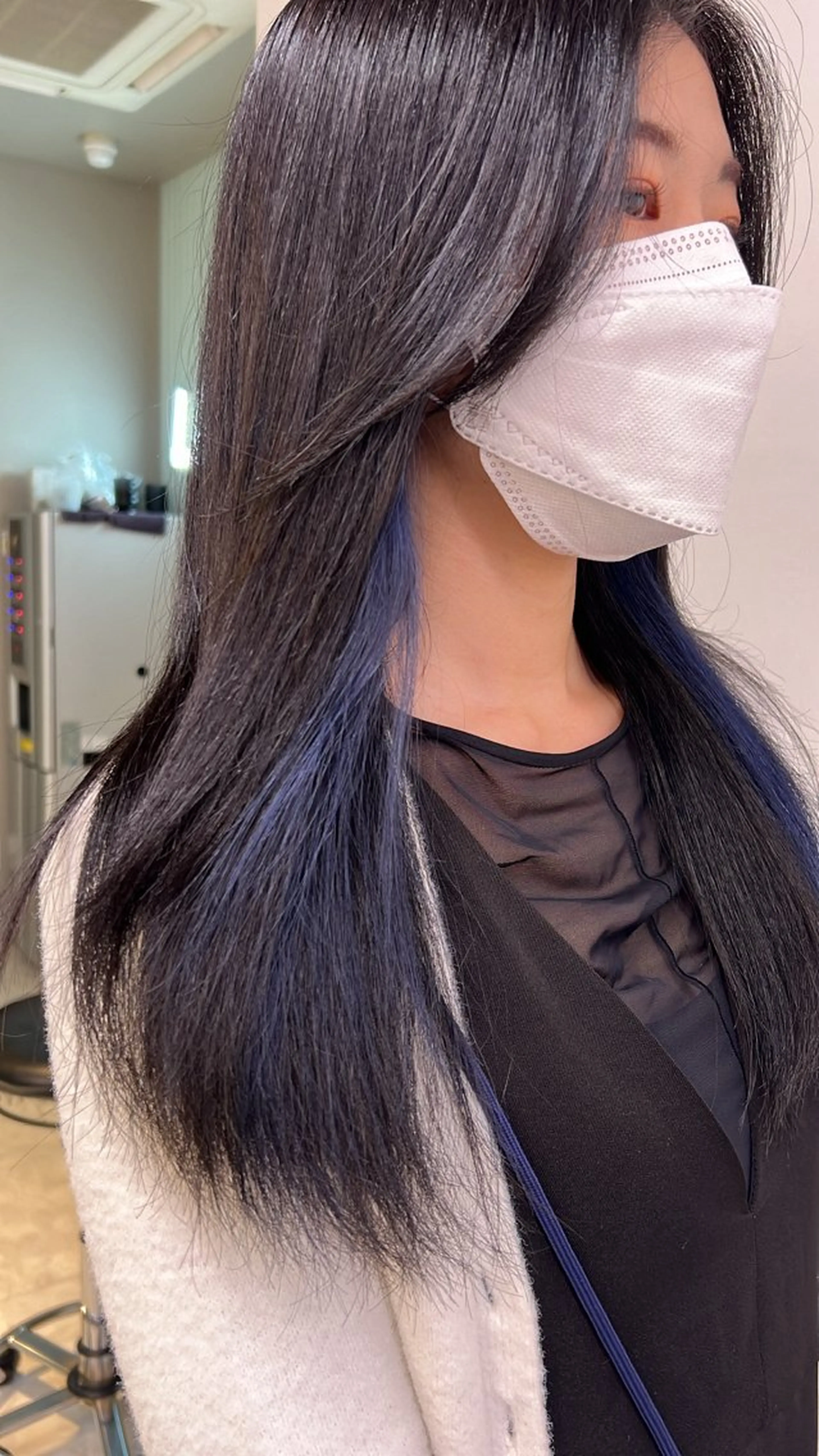 セミロング カラー ヘアカラー トリートメント ヘッドスパ ヘアセット 🥞ベージュ系カラー 【すずきりほ】🥞のヘアスタイル